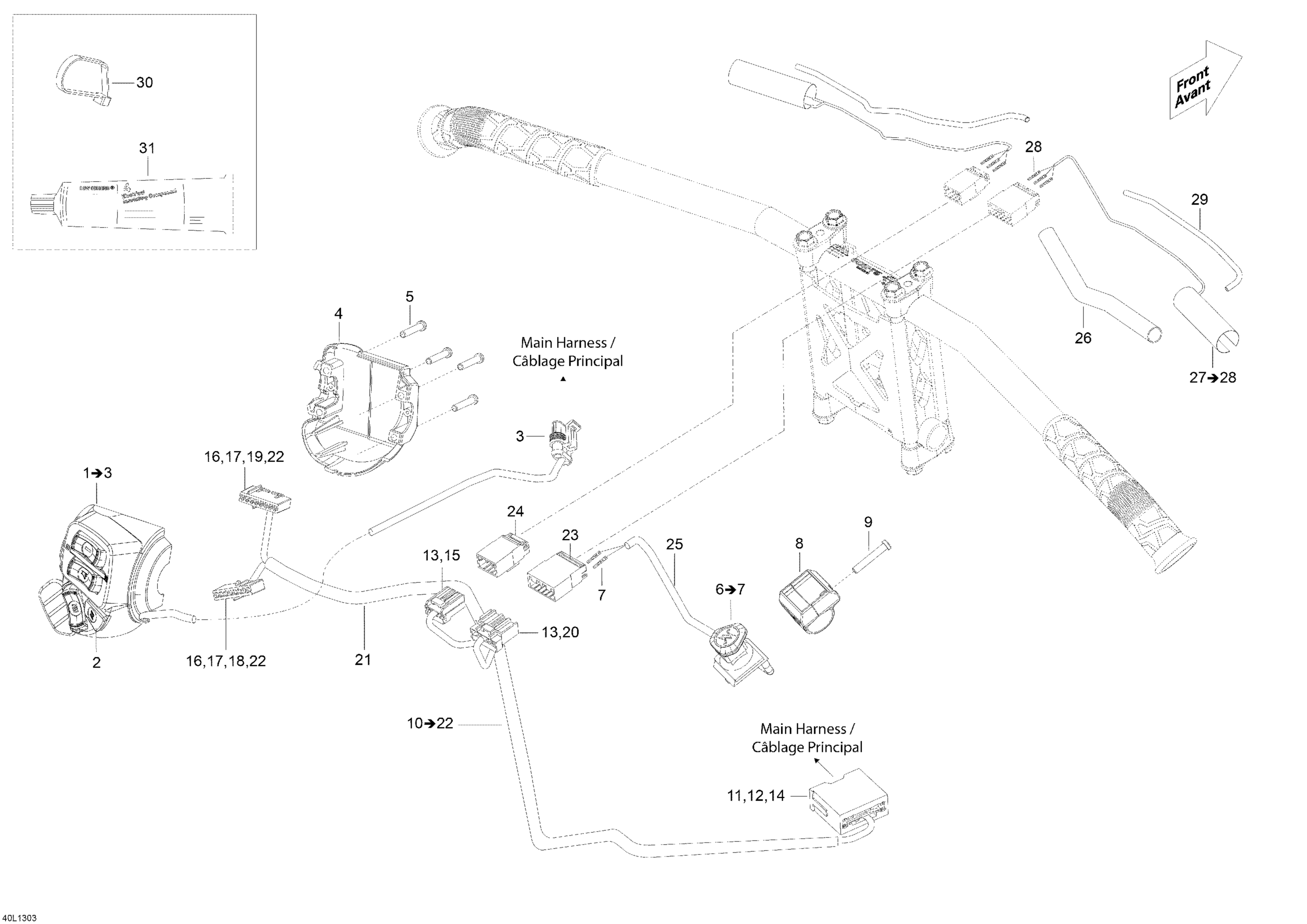 Steering Wiring Harness