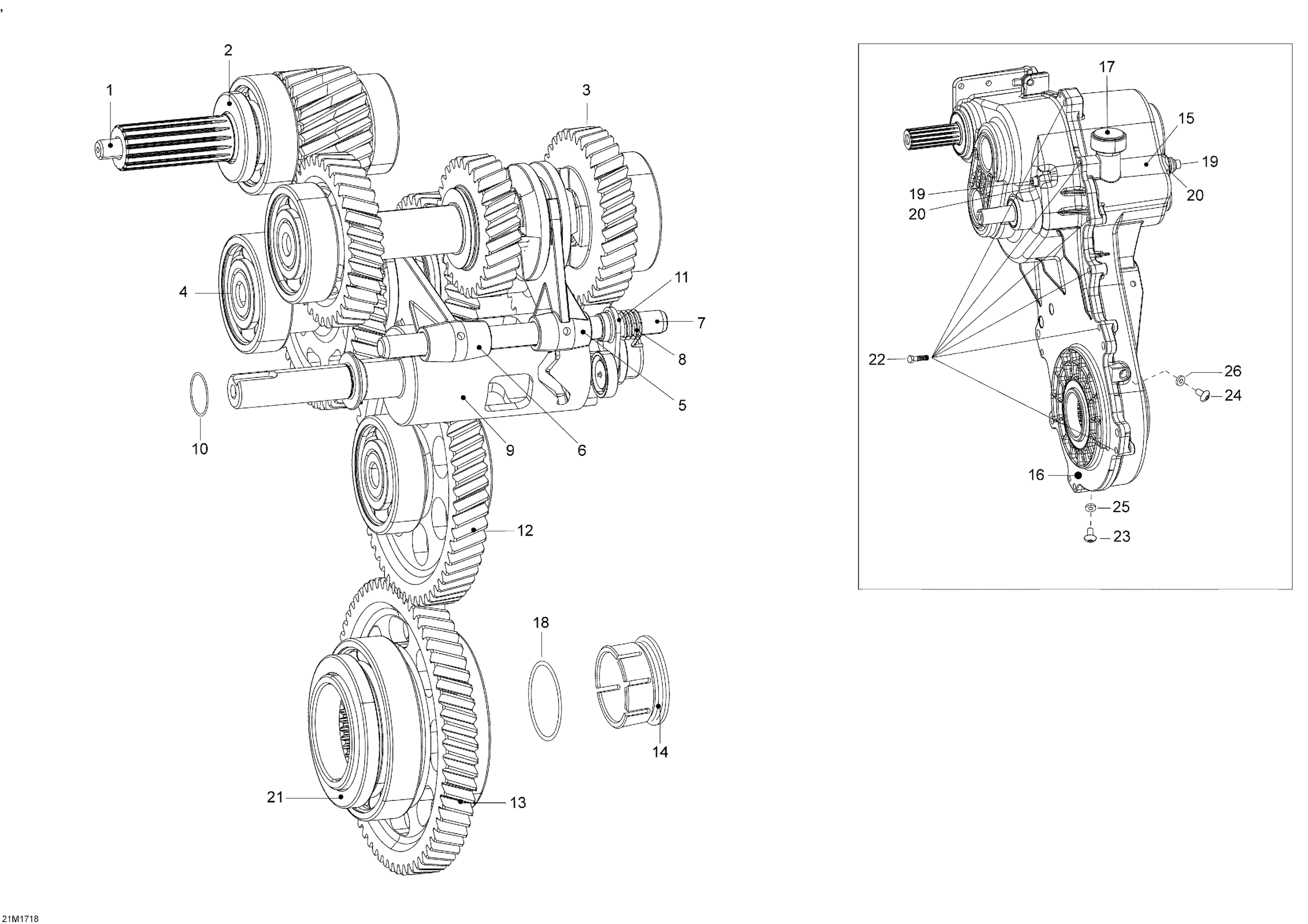 Transmission Slow Ratio