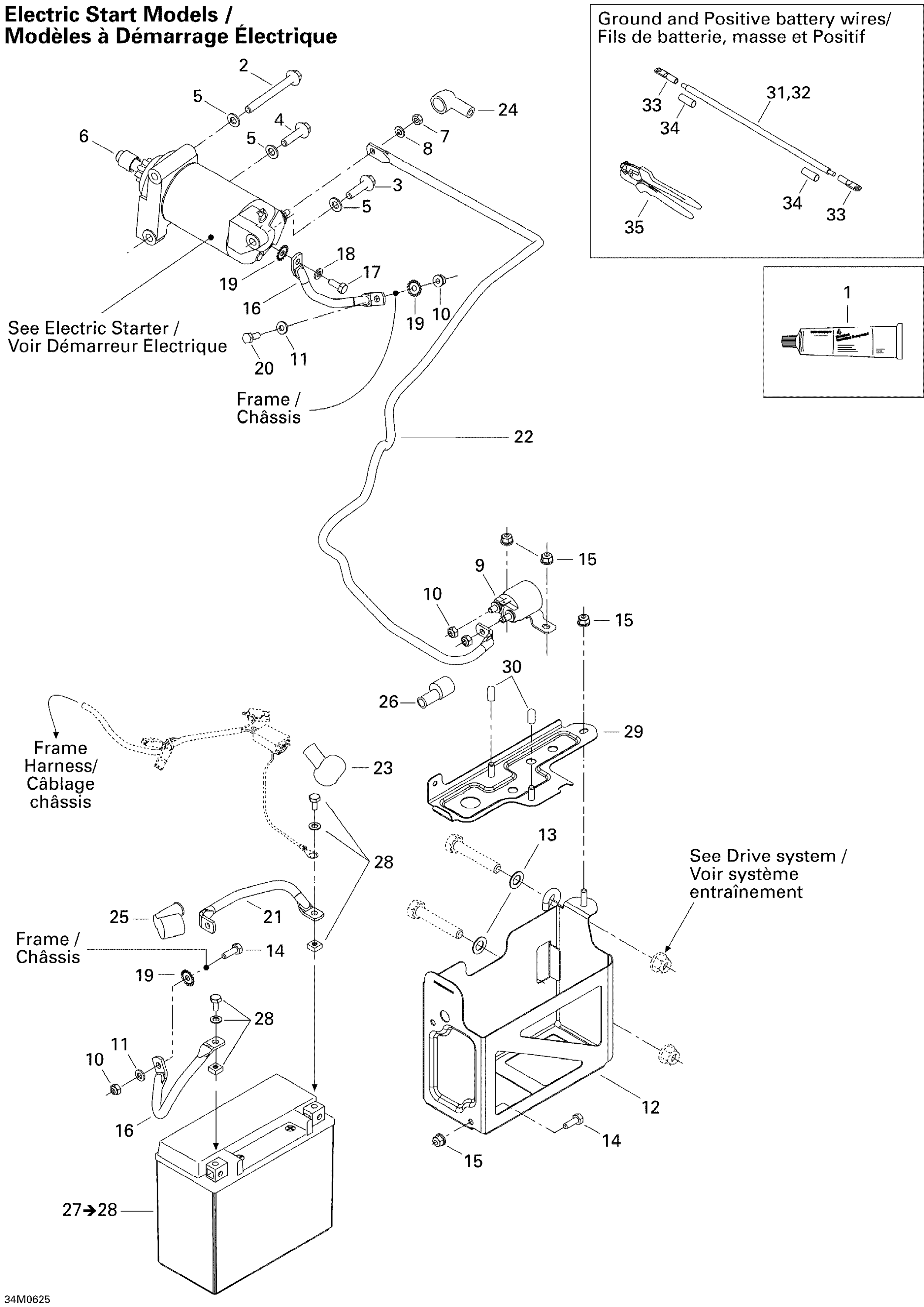 Схема узла: Battery And Starter