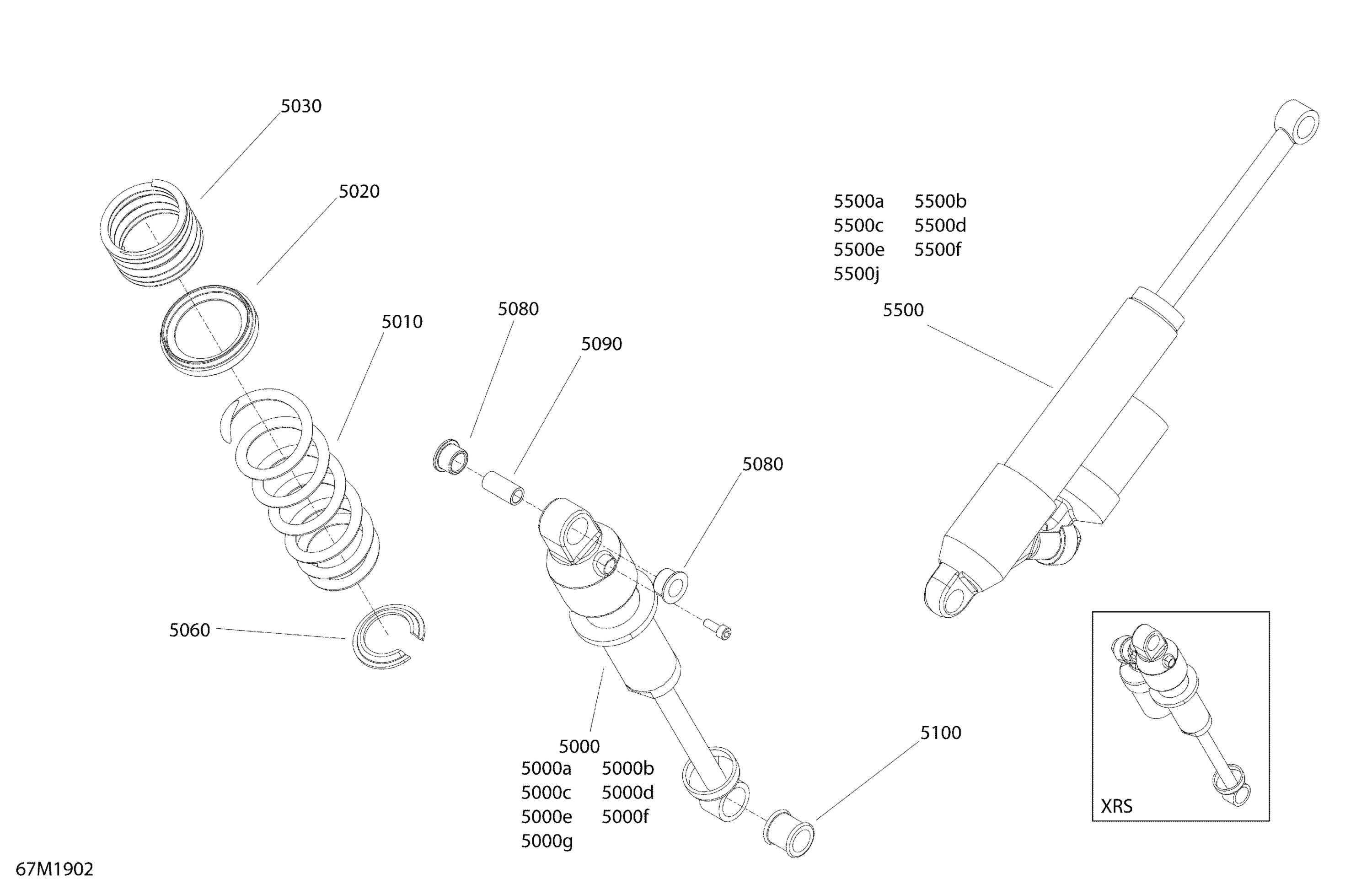 Rear Shocks - X