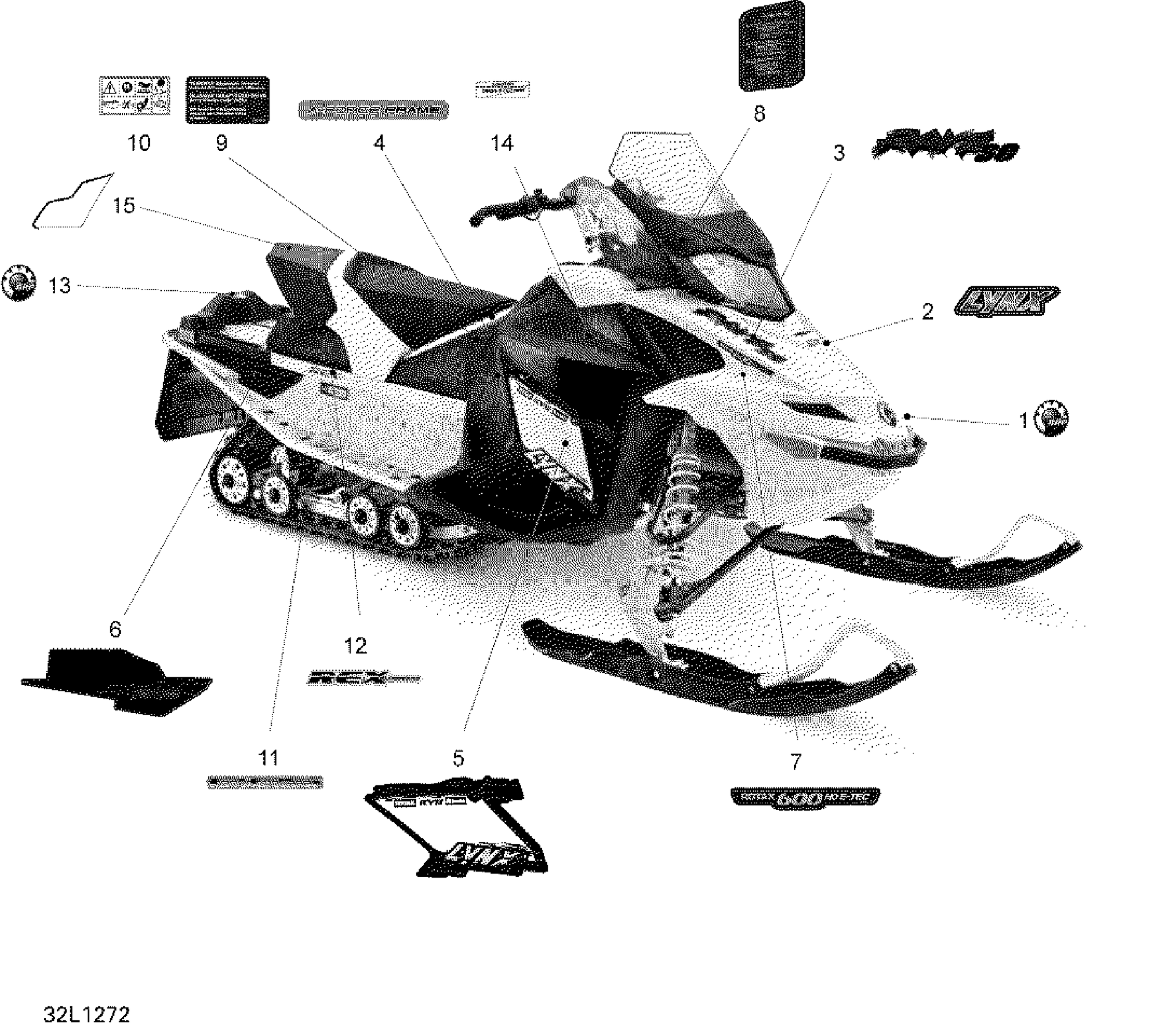 Схема узла: Decals