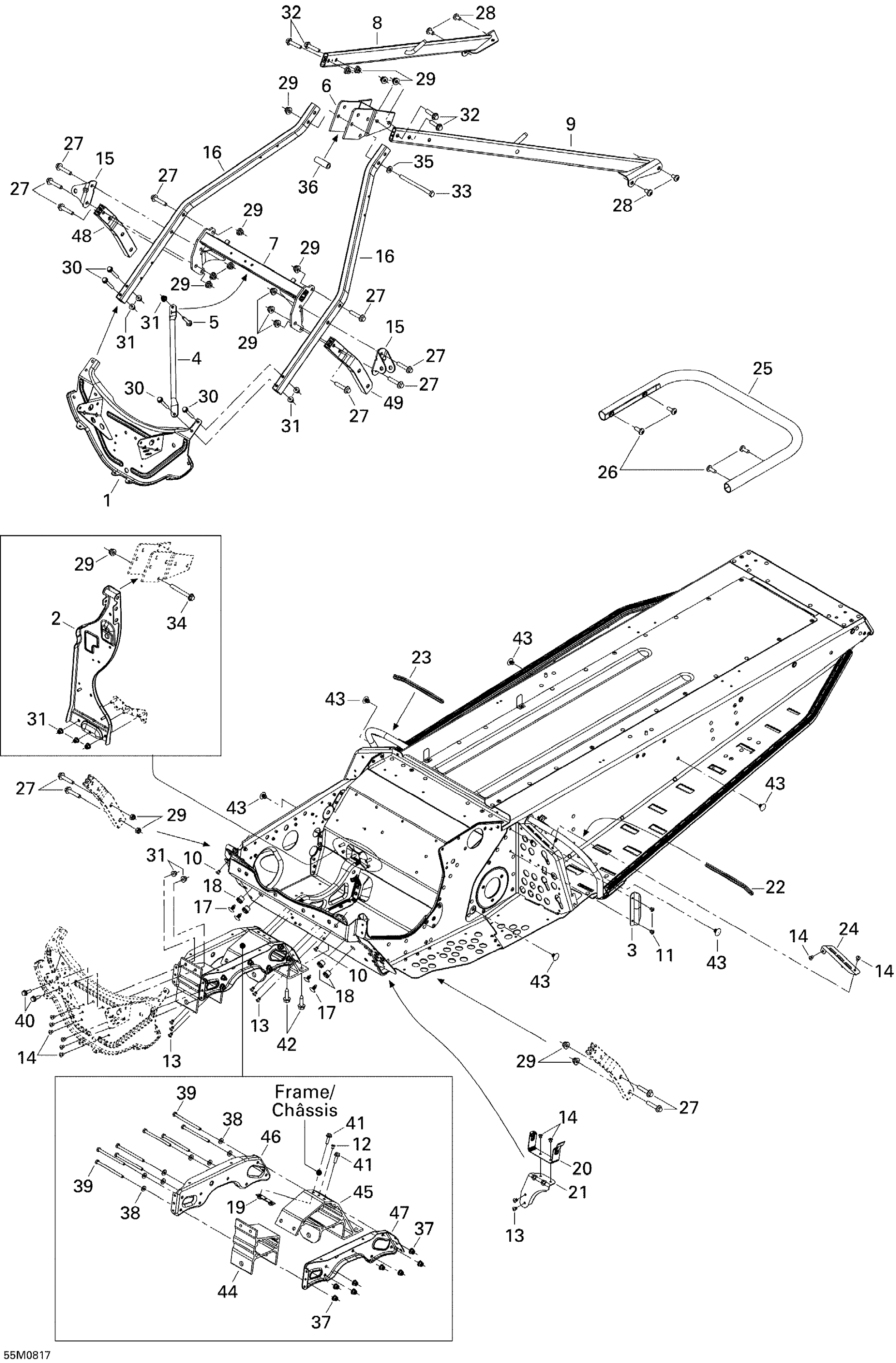 Схема узла: Frame and Components