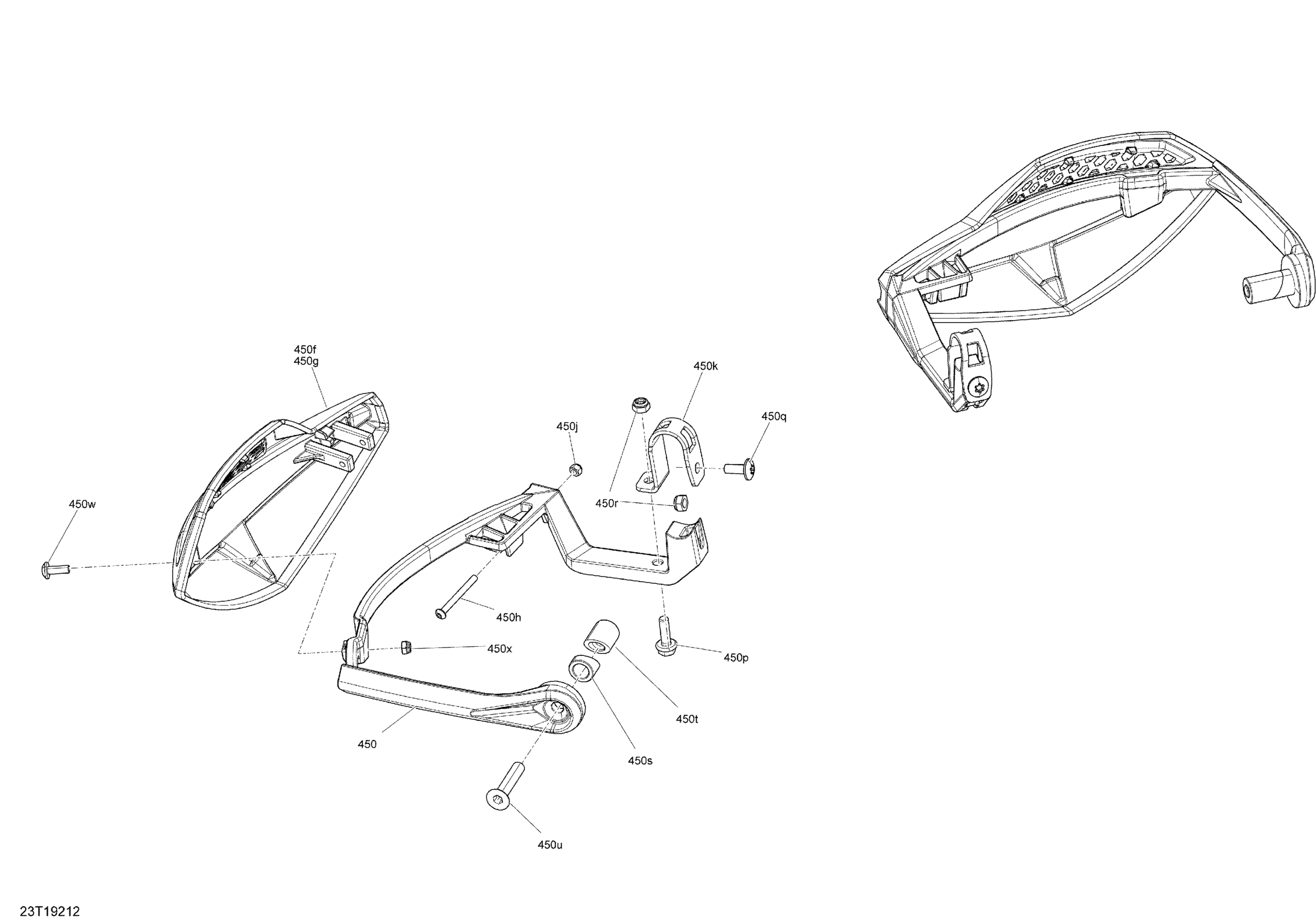 Steering Hand Guard - XMR - XTP - XXC