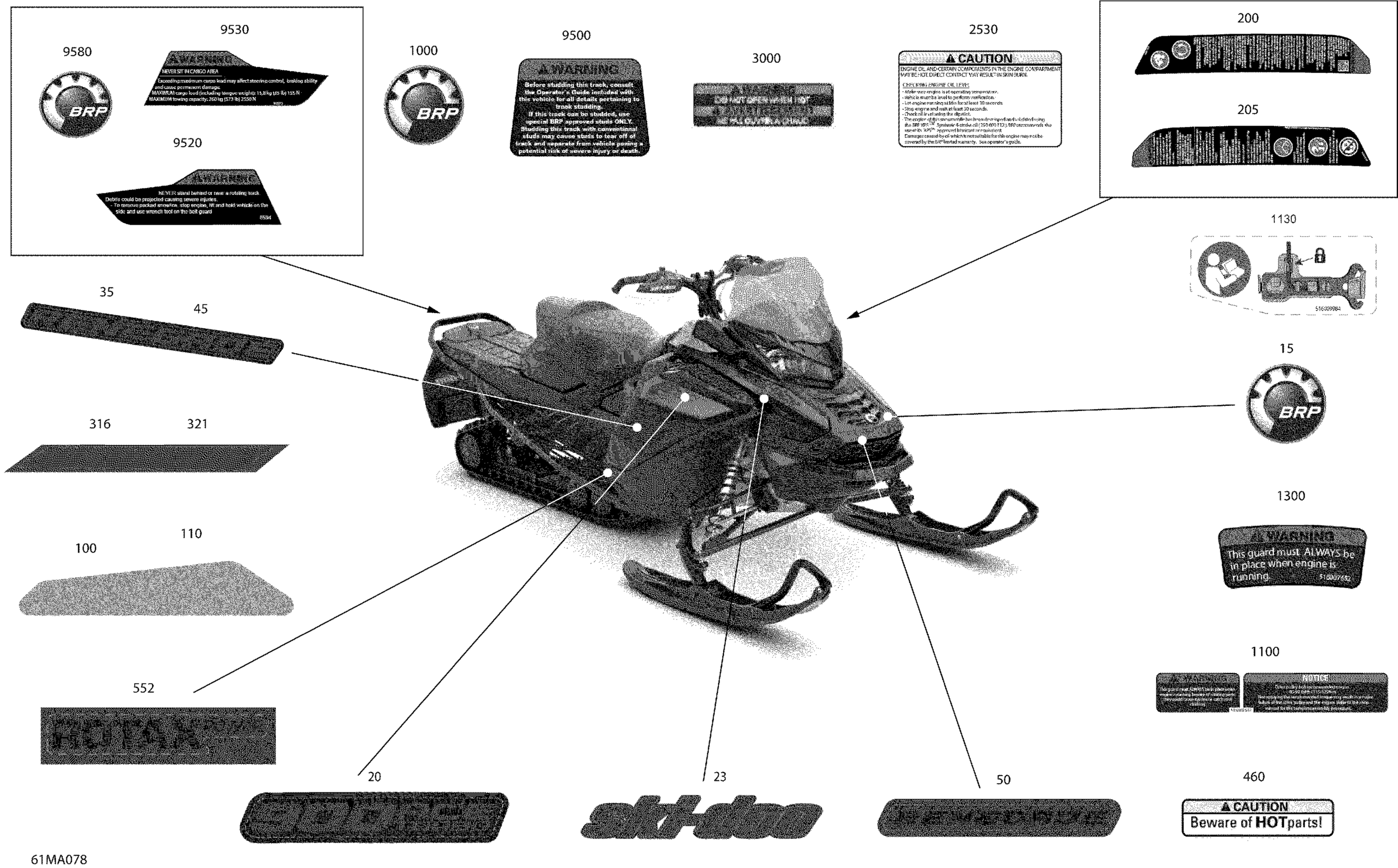 Схема узла: Body - Decals