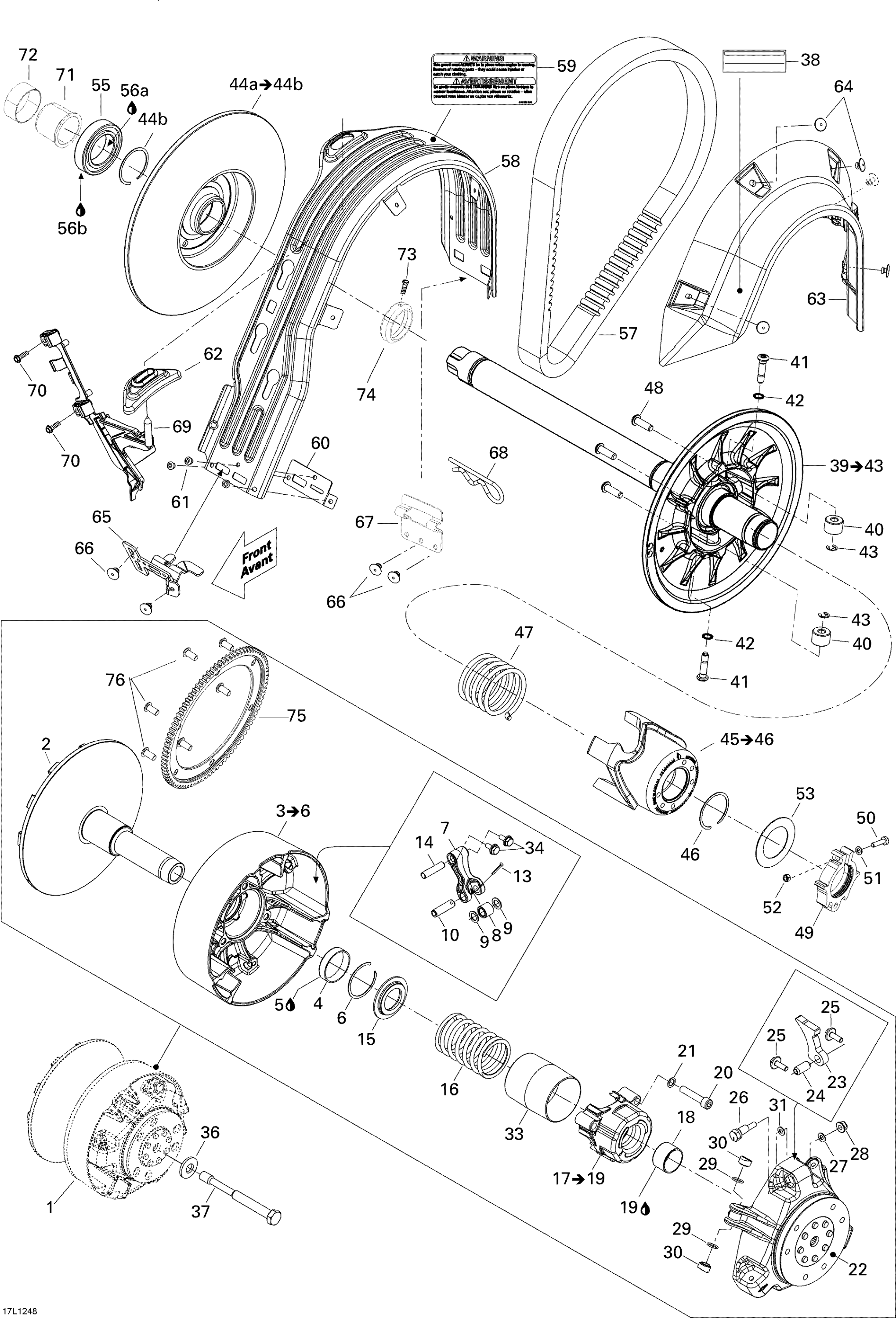 Схема узла: Pulley System