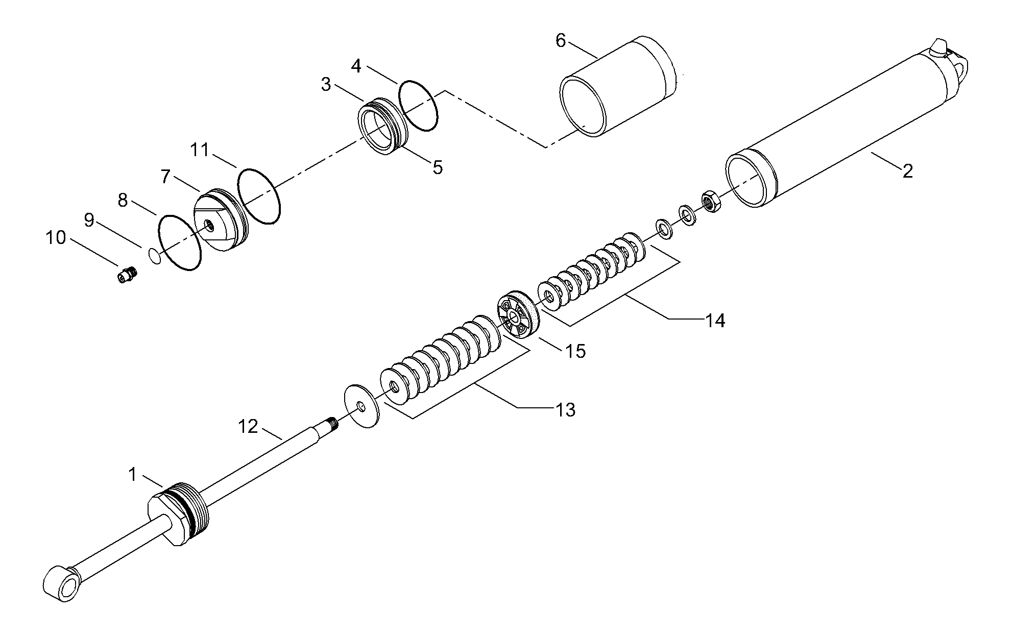 Схема узла: Rear Suspension