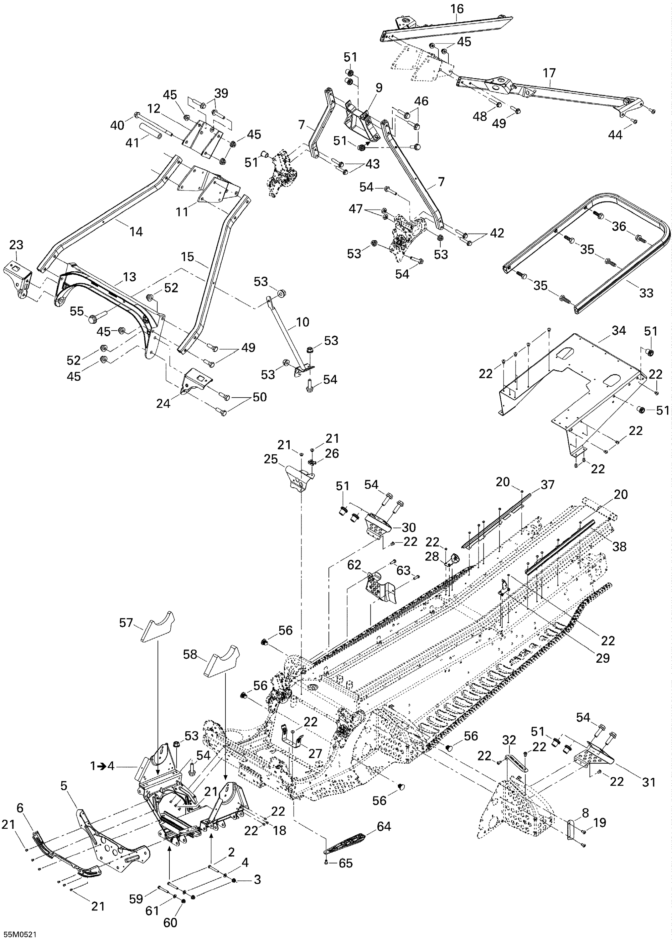 Схема узла: Frame and Components