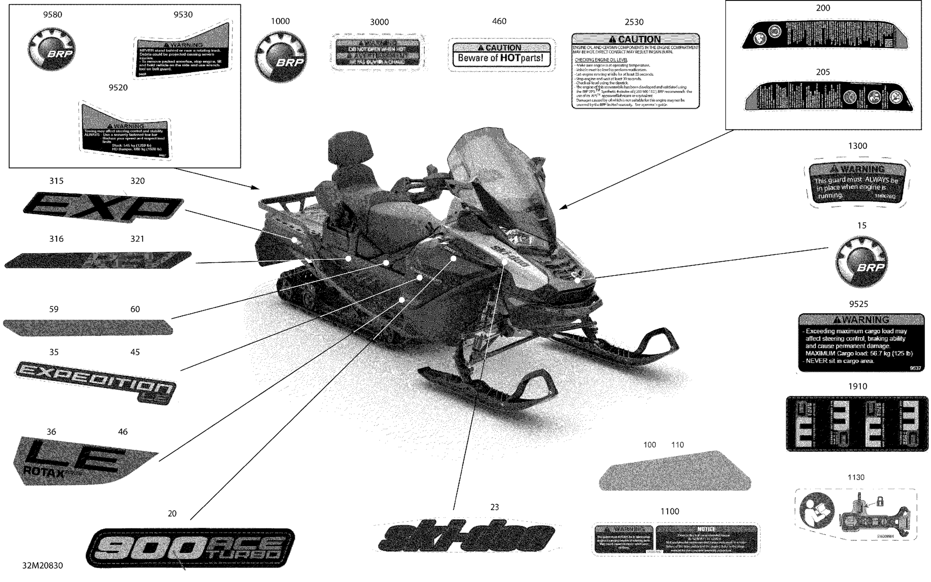 Схема узла: Body - Decals - LE