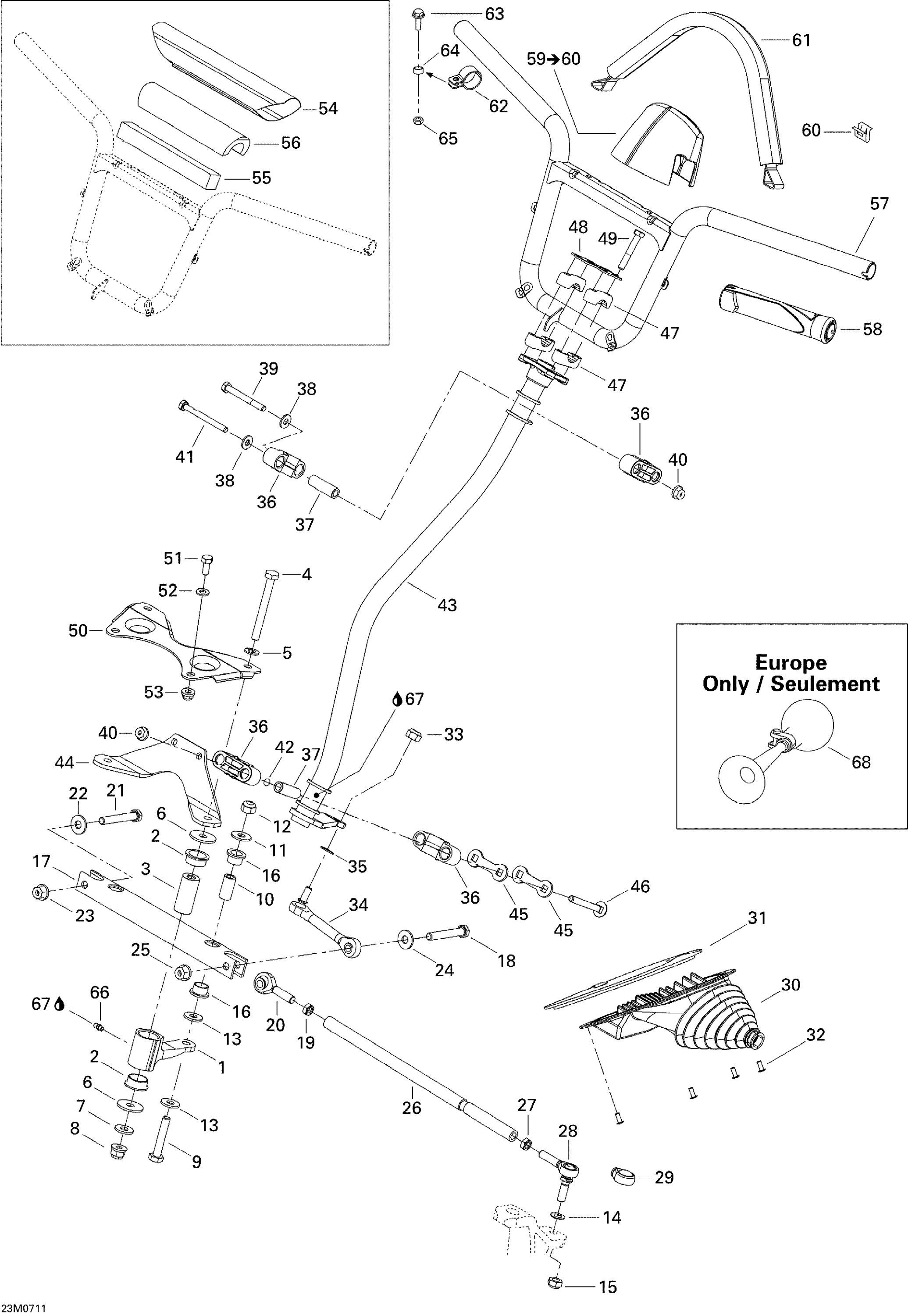 Схема узла: Steering System