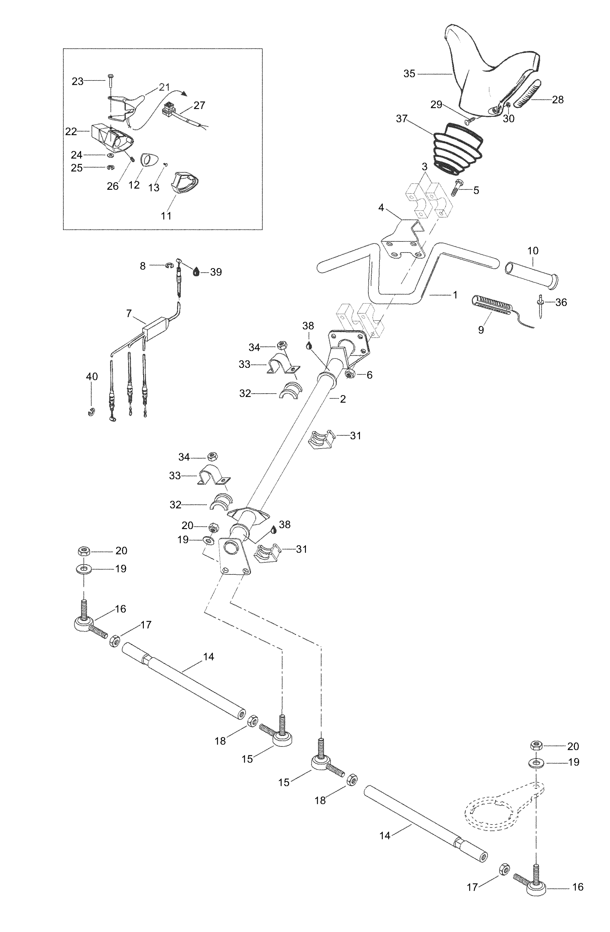 Схема узла: Steering