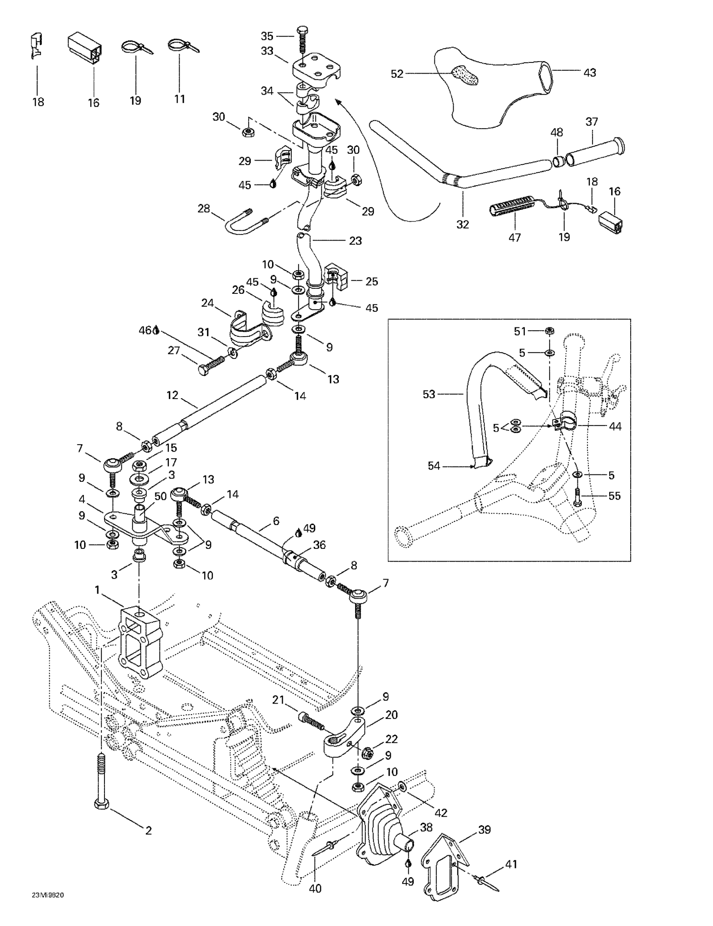 Схема узла: Steering System