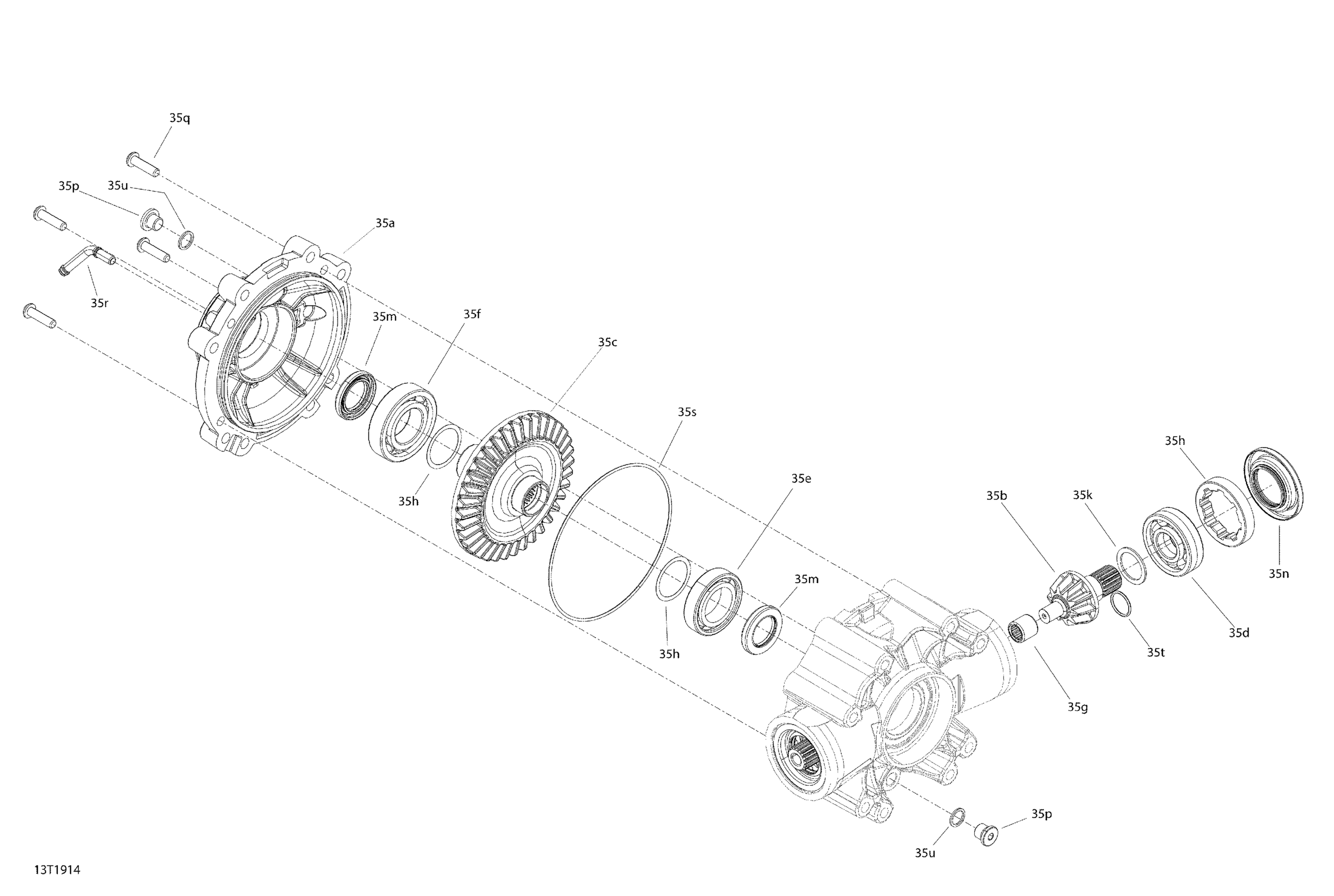 Rear Drive - Middle Differential