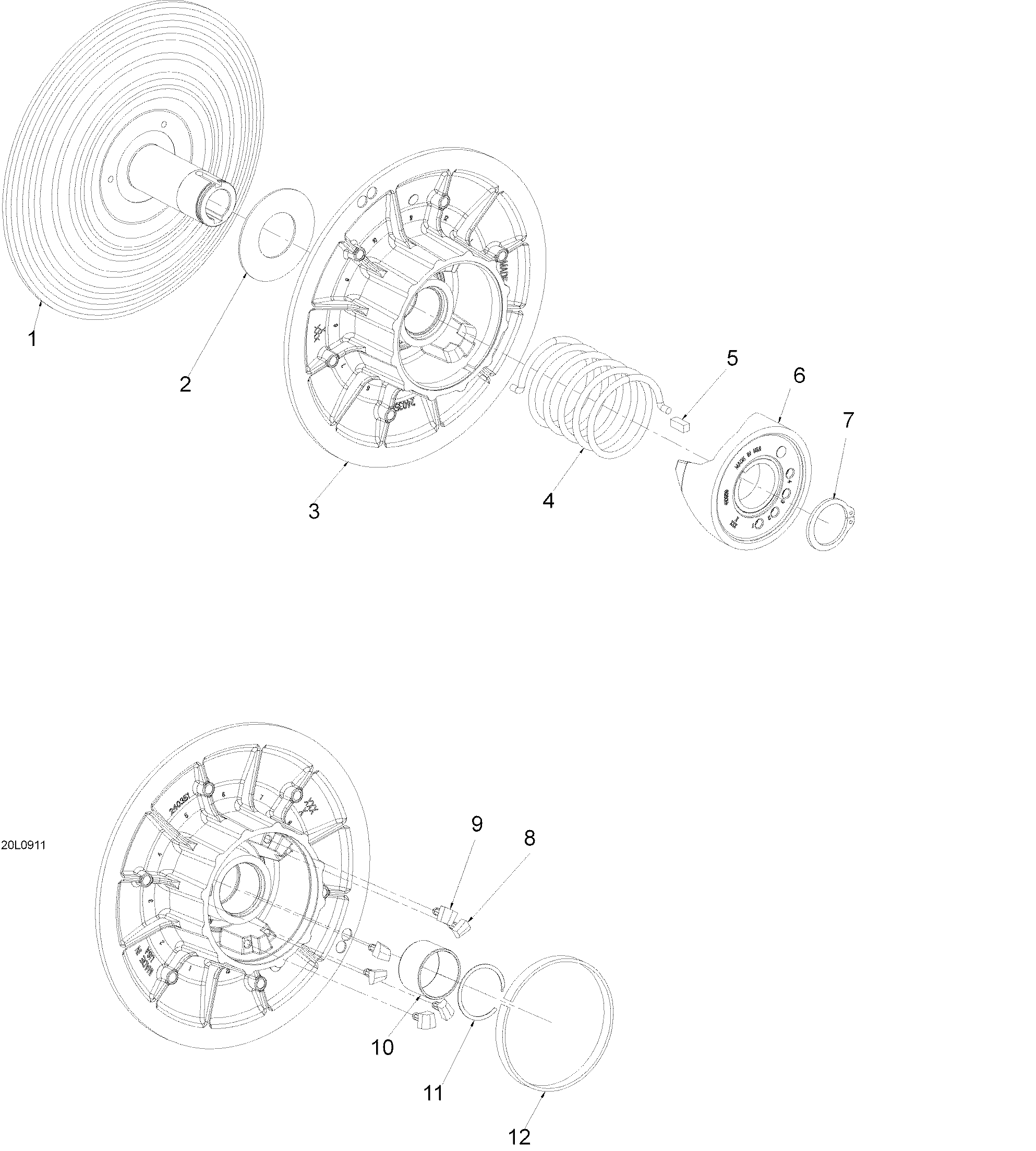 Driven Pulley