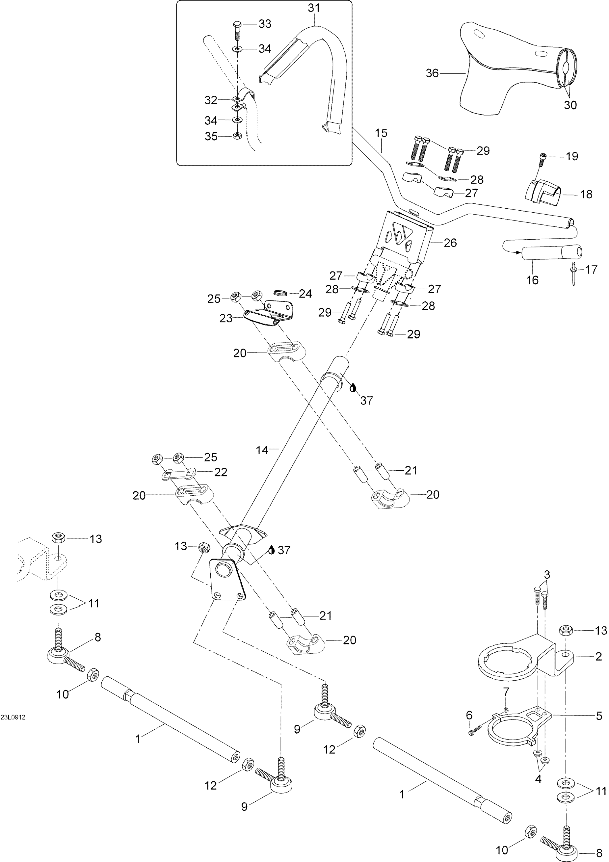 Схема узла: Steering System