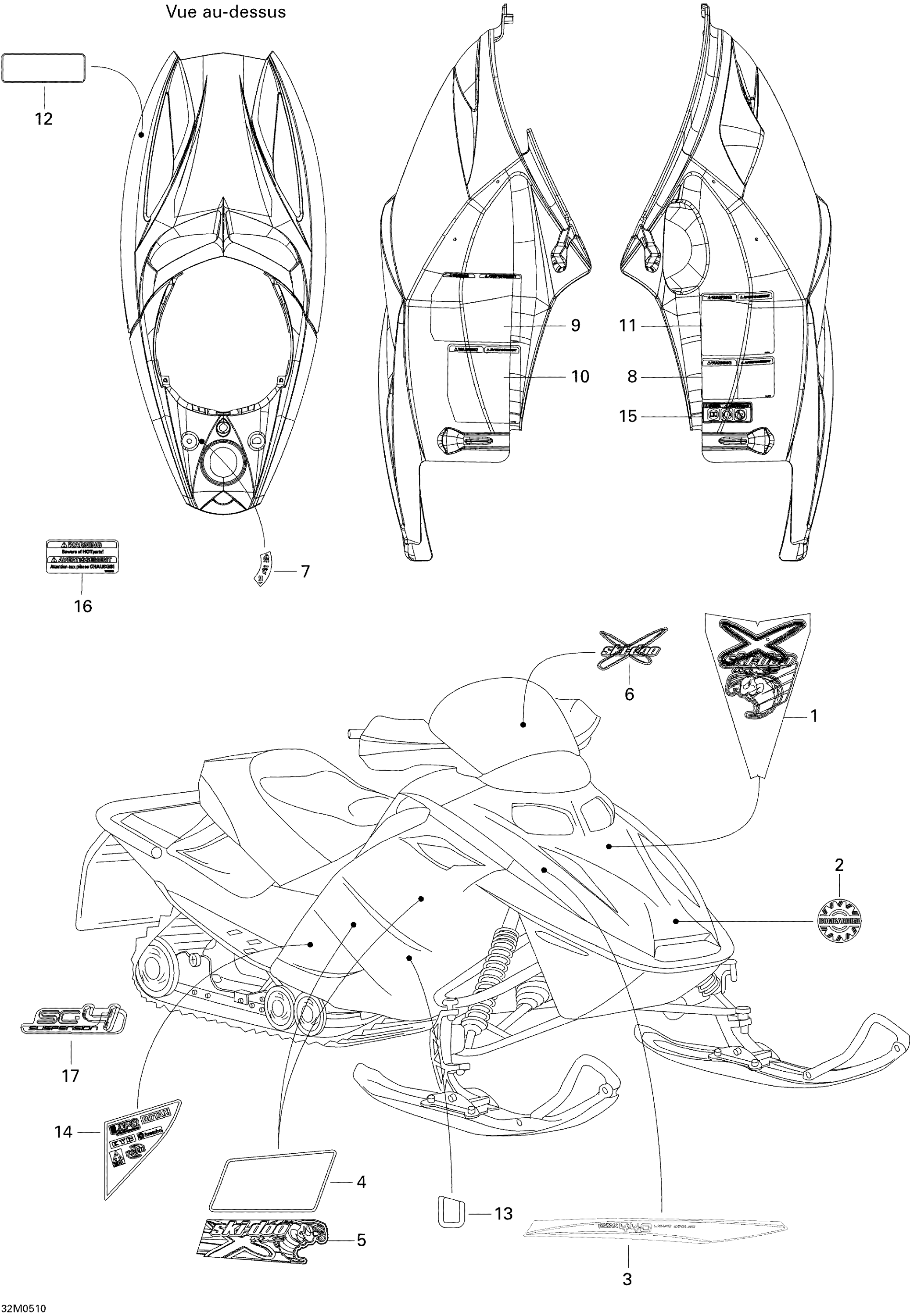 Схема узла: Decals