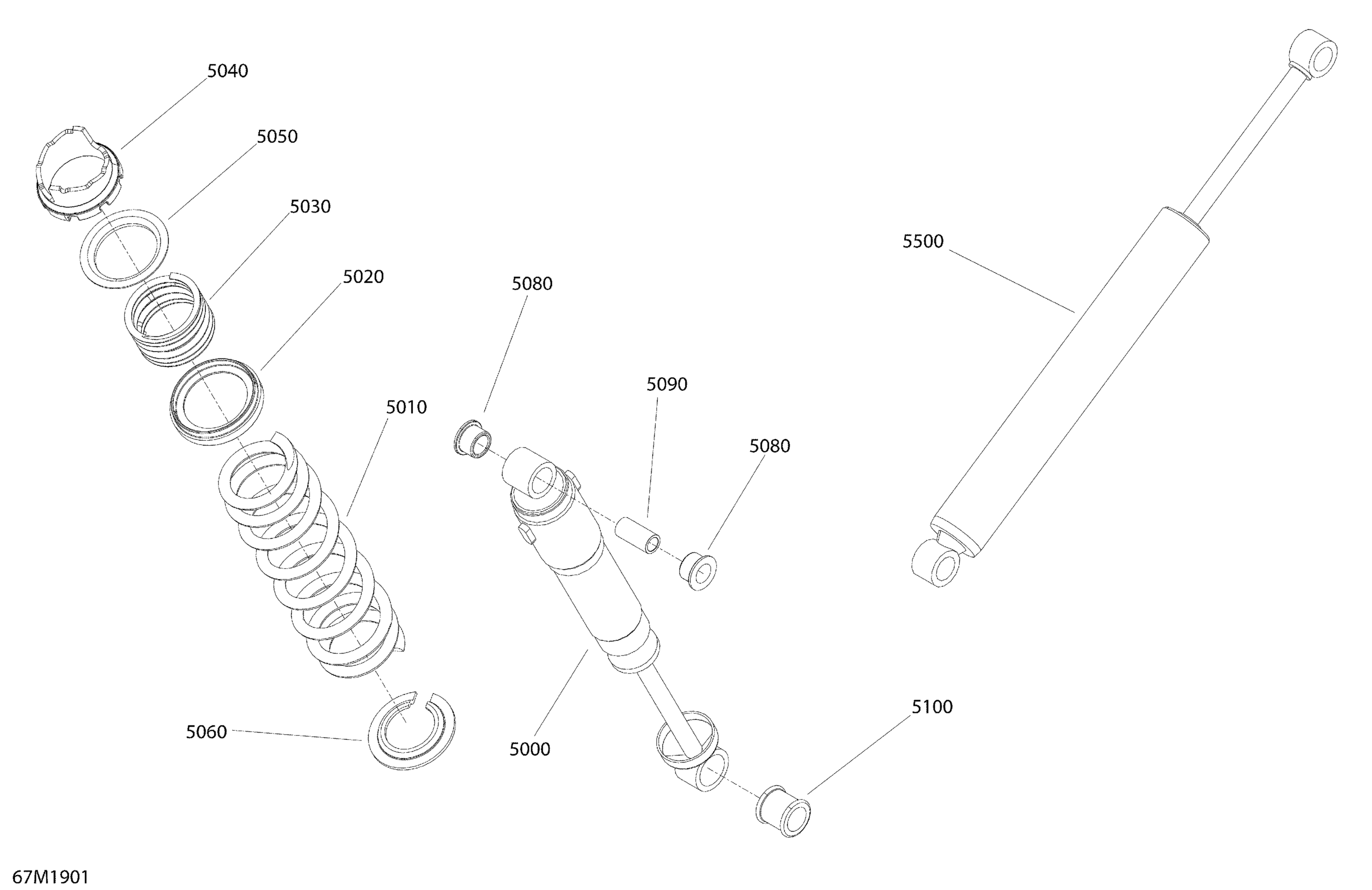 Rear Shocks - STD