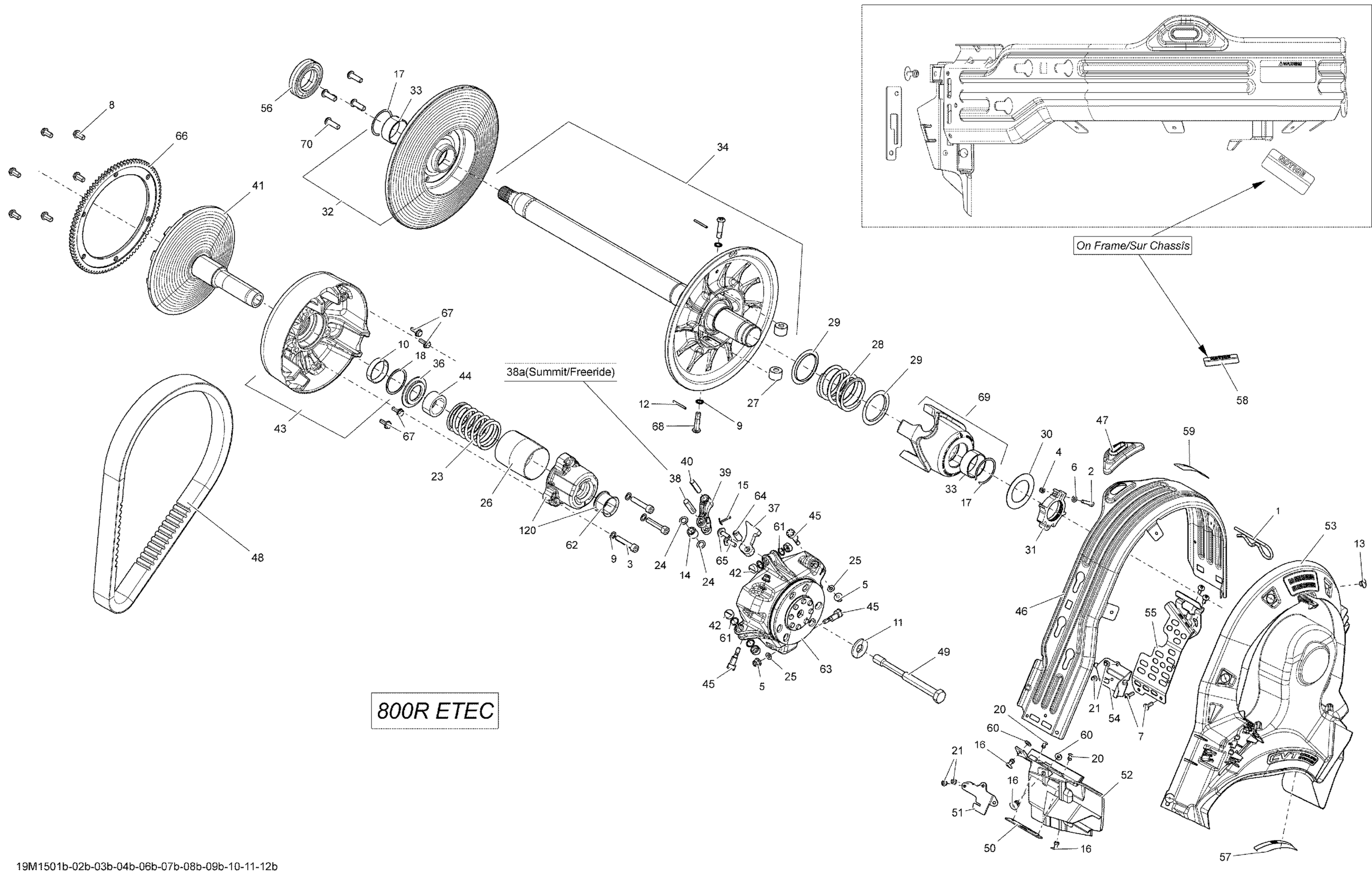 Pulley System 800RETEC _19M1509b