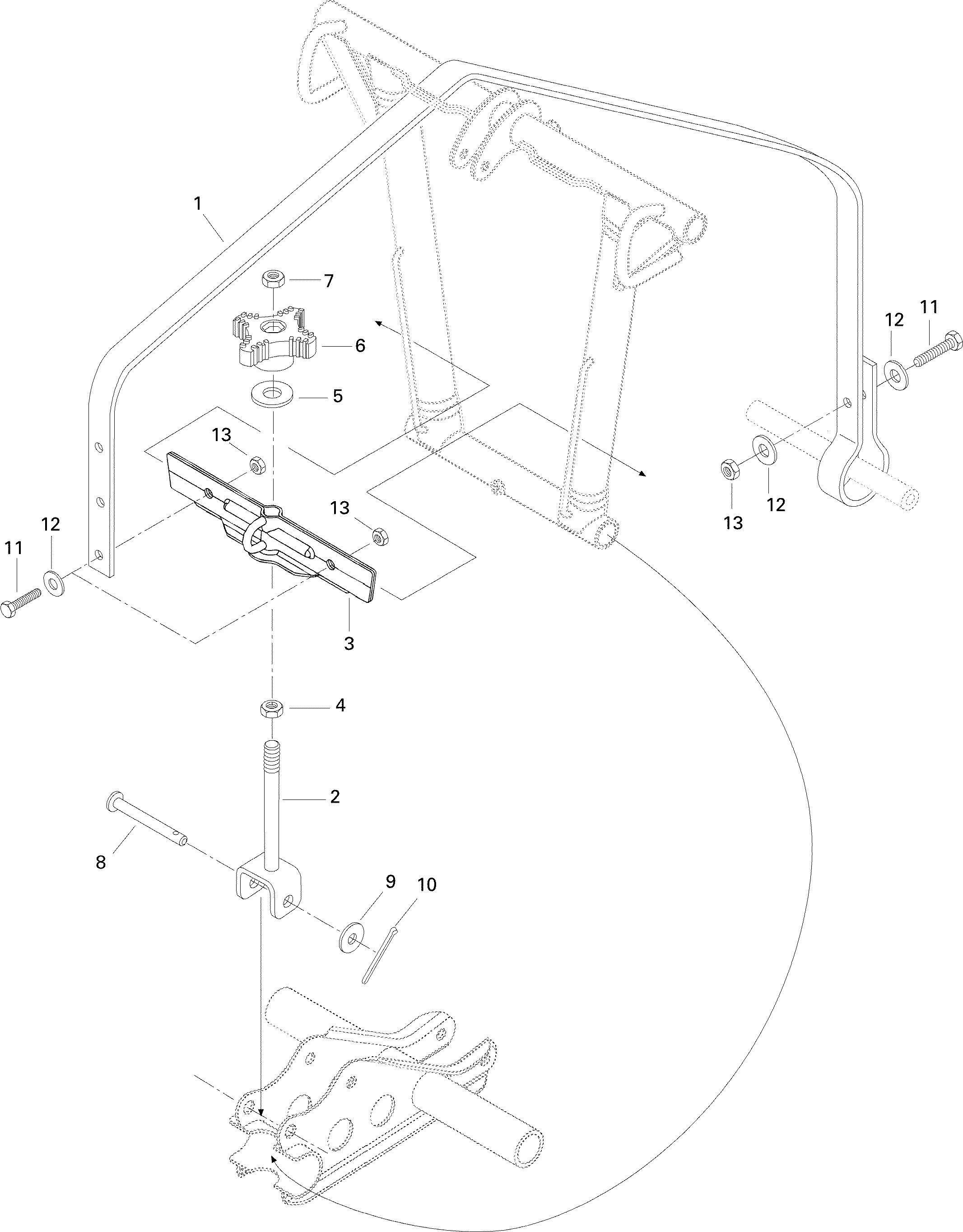 Схема узла: Rear Suspension Quick Adjusment