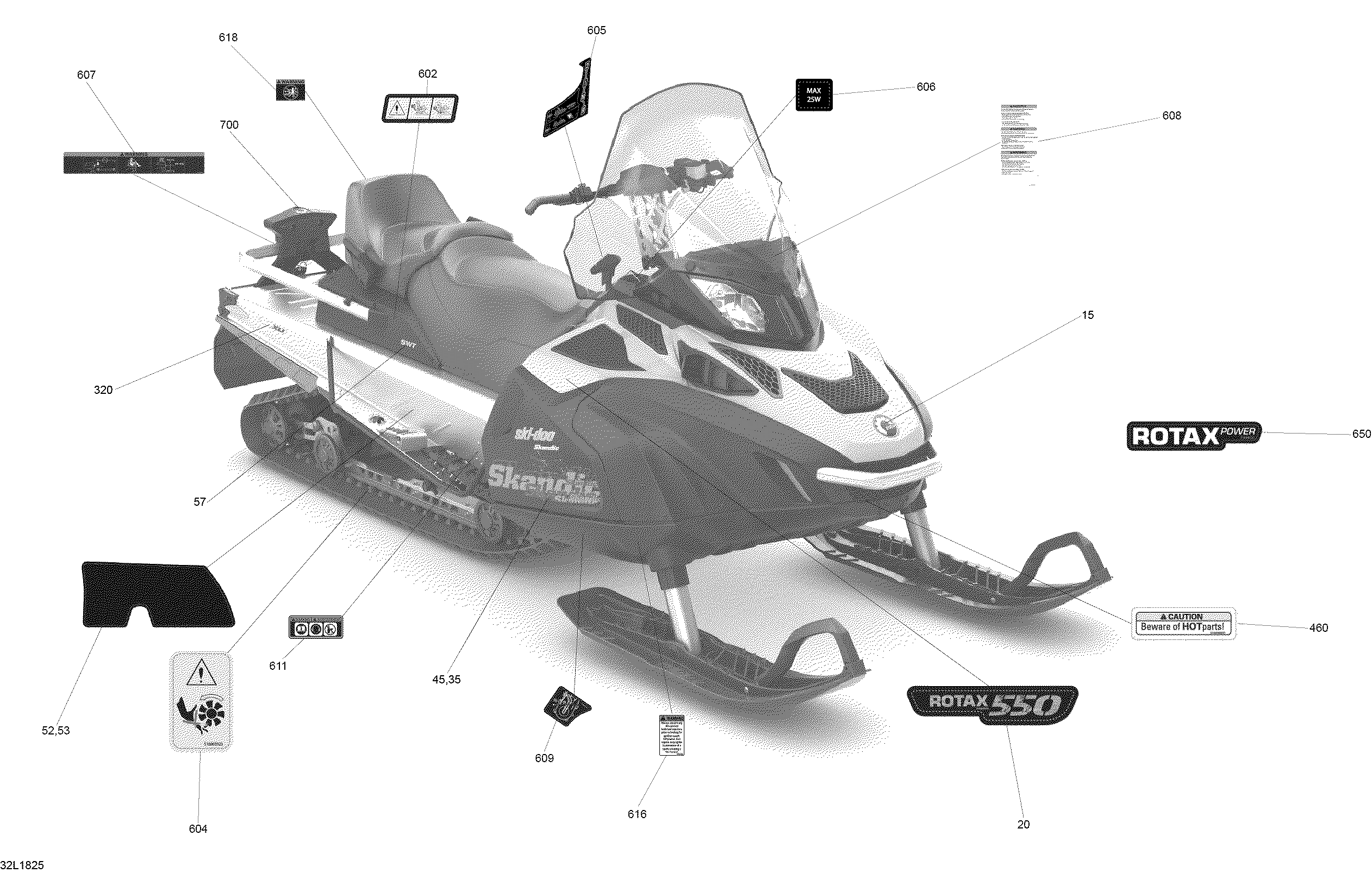 Схема узла: Decals Scandic - SWT - 550F