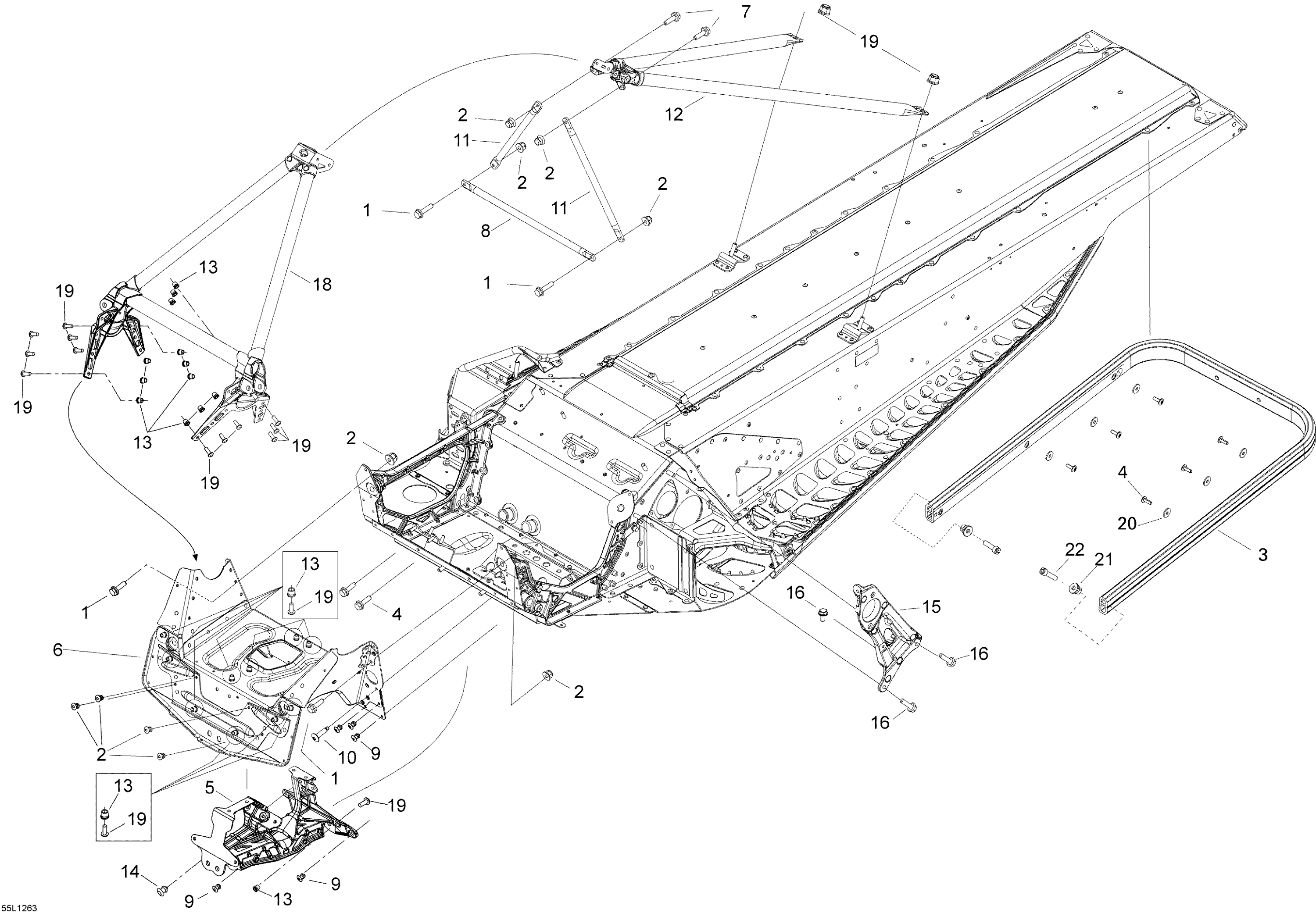 Схема узла: Frame And Components