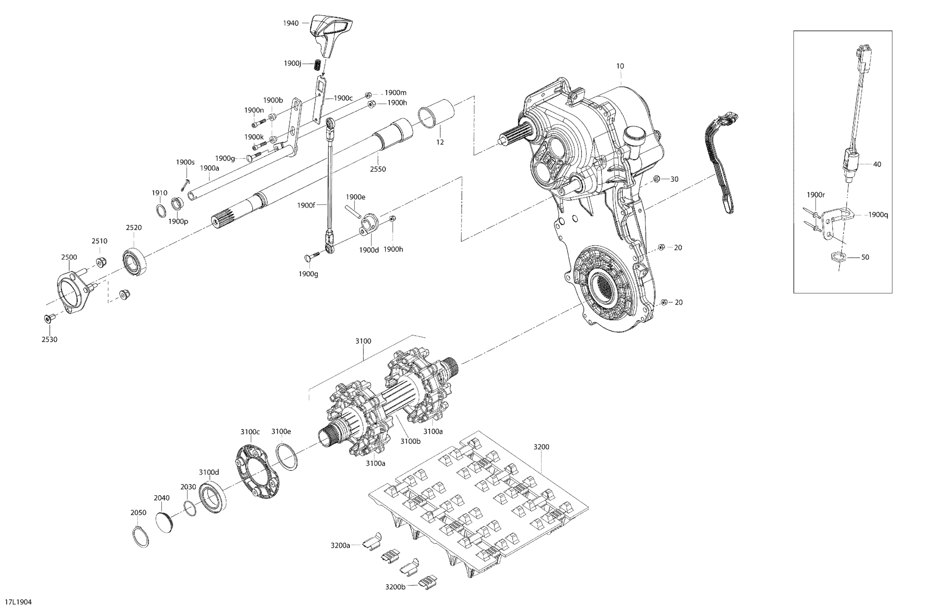 Drive Train - Commander