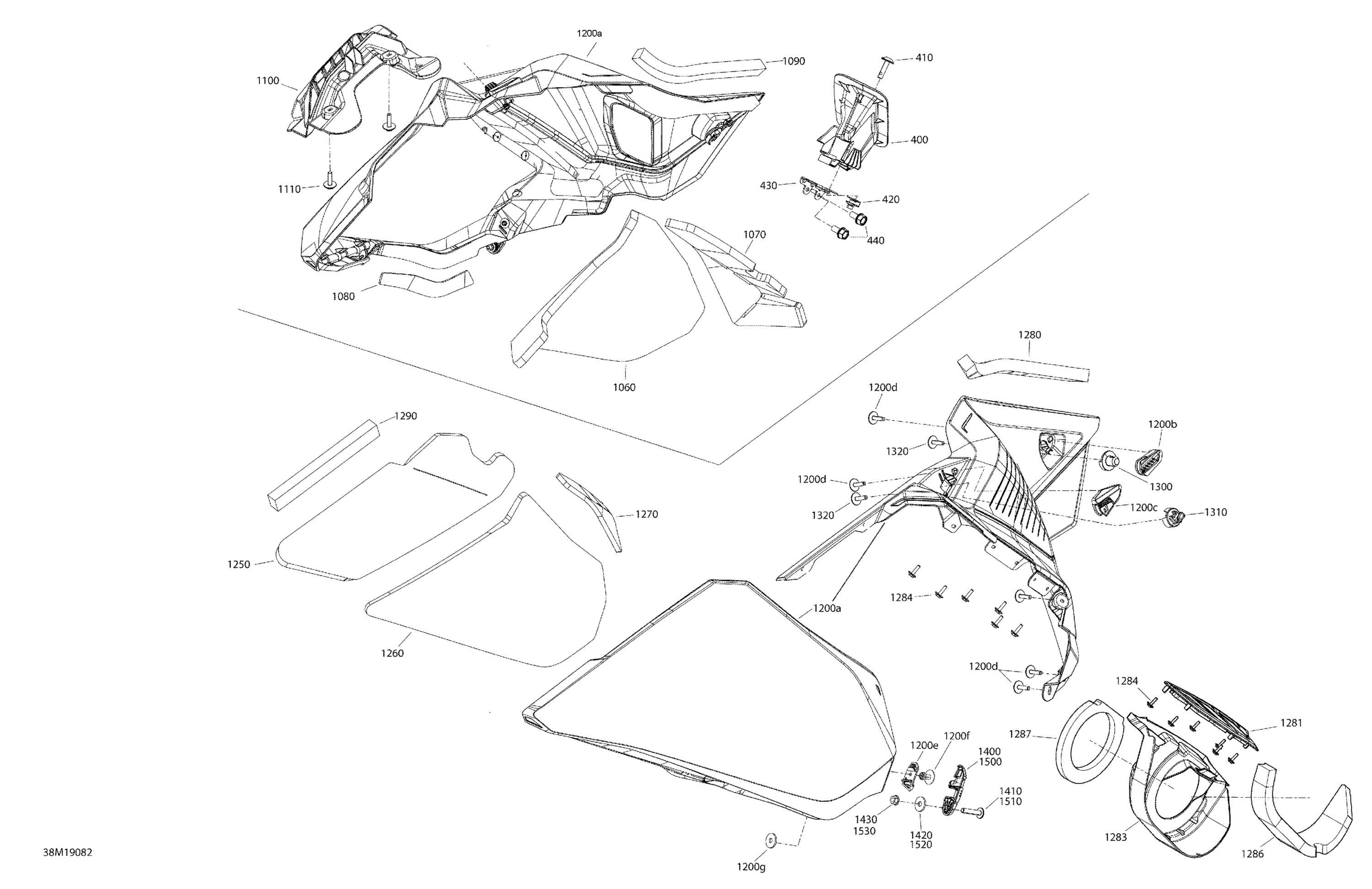 Hood - Panel Section