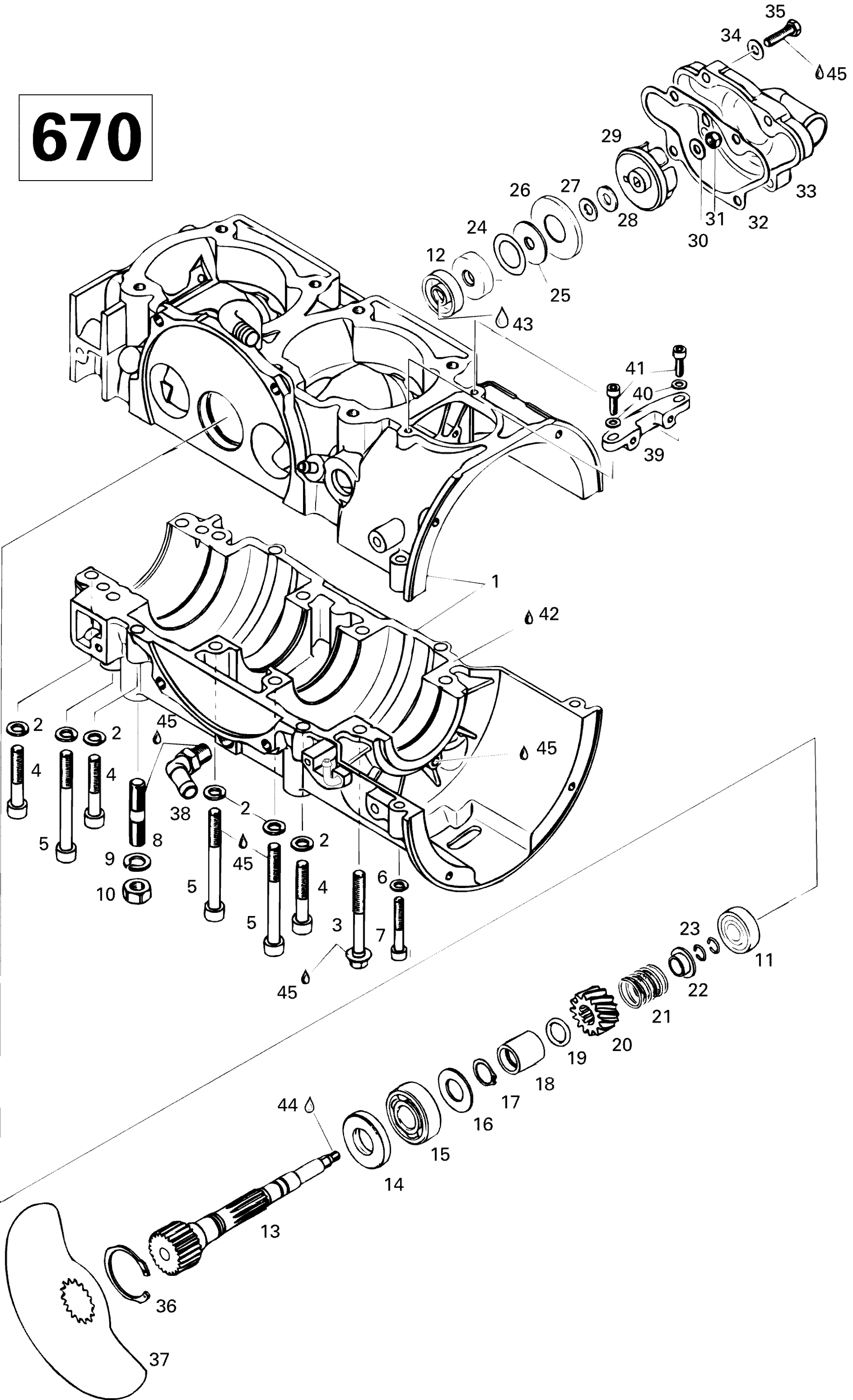 Crankcase (670)