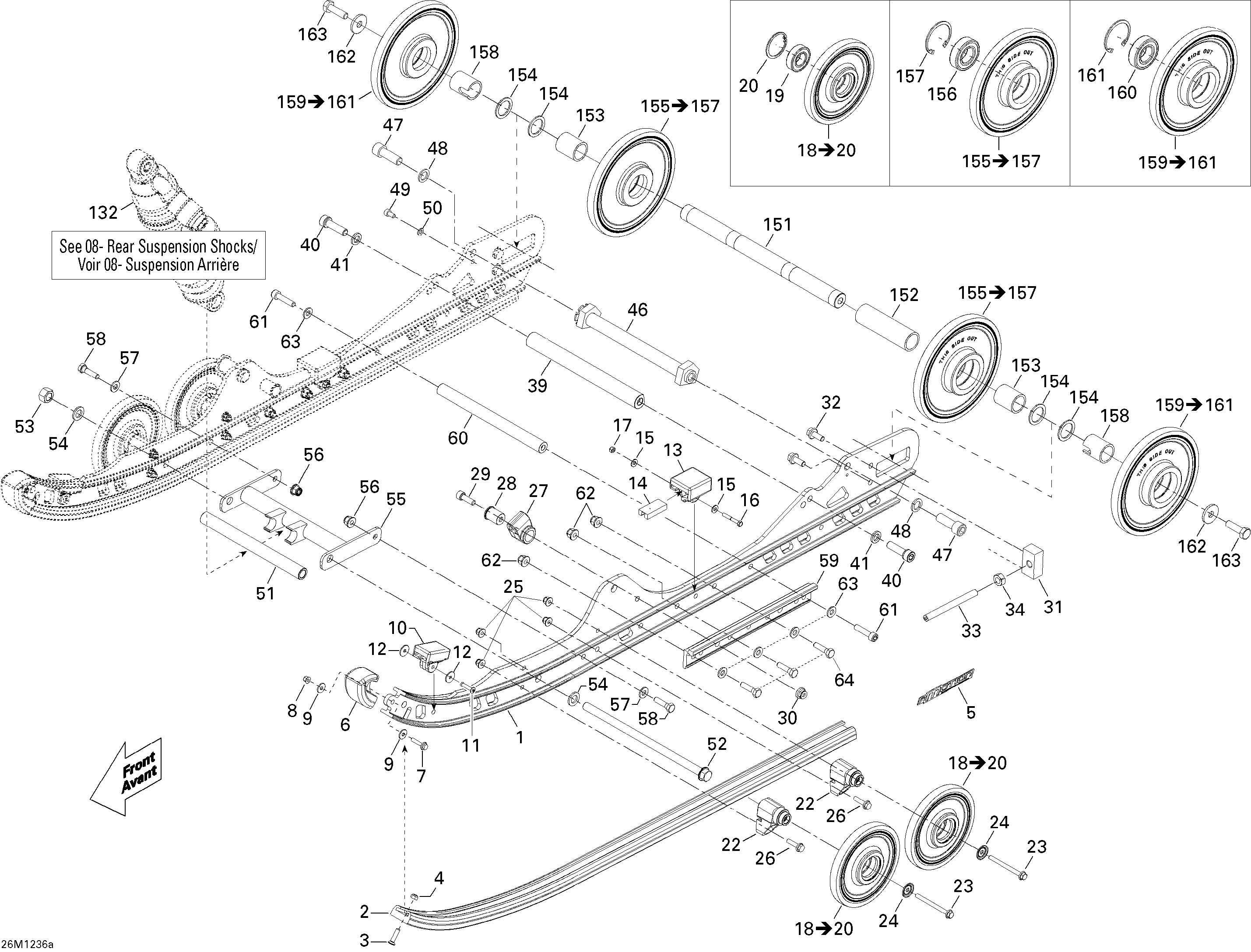 Схема узла: Rear Suspension Runner