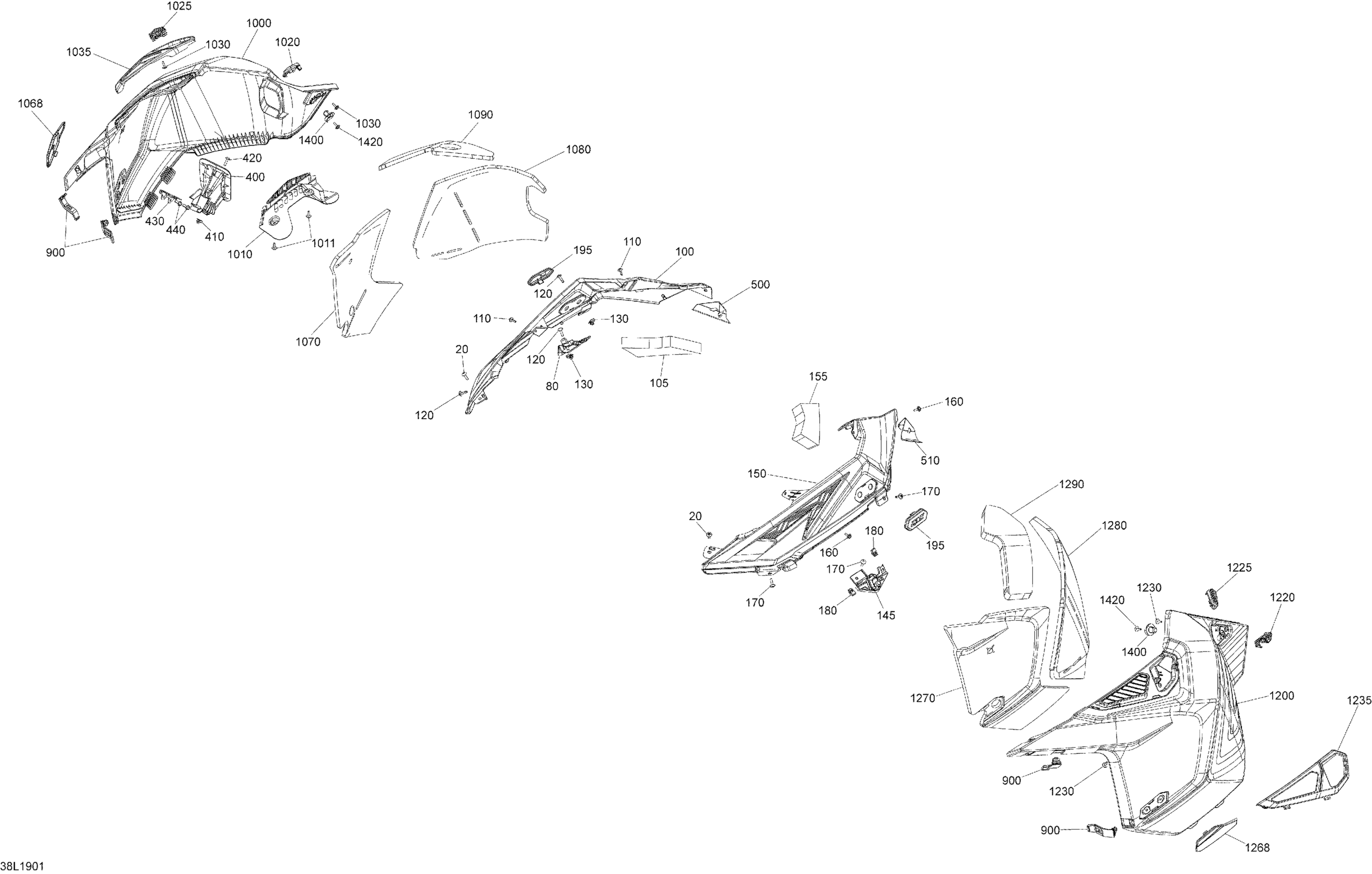 Hood - Side Section