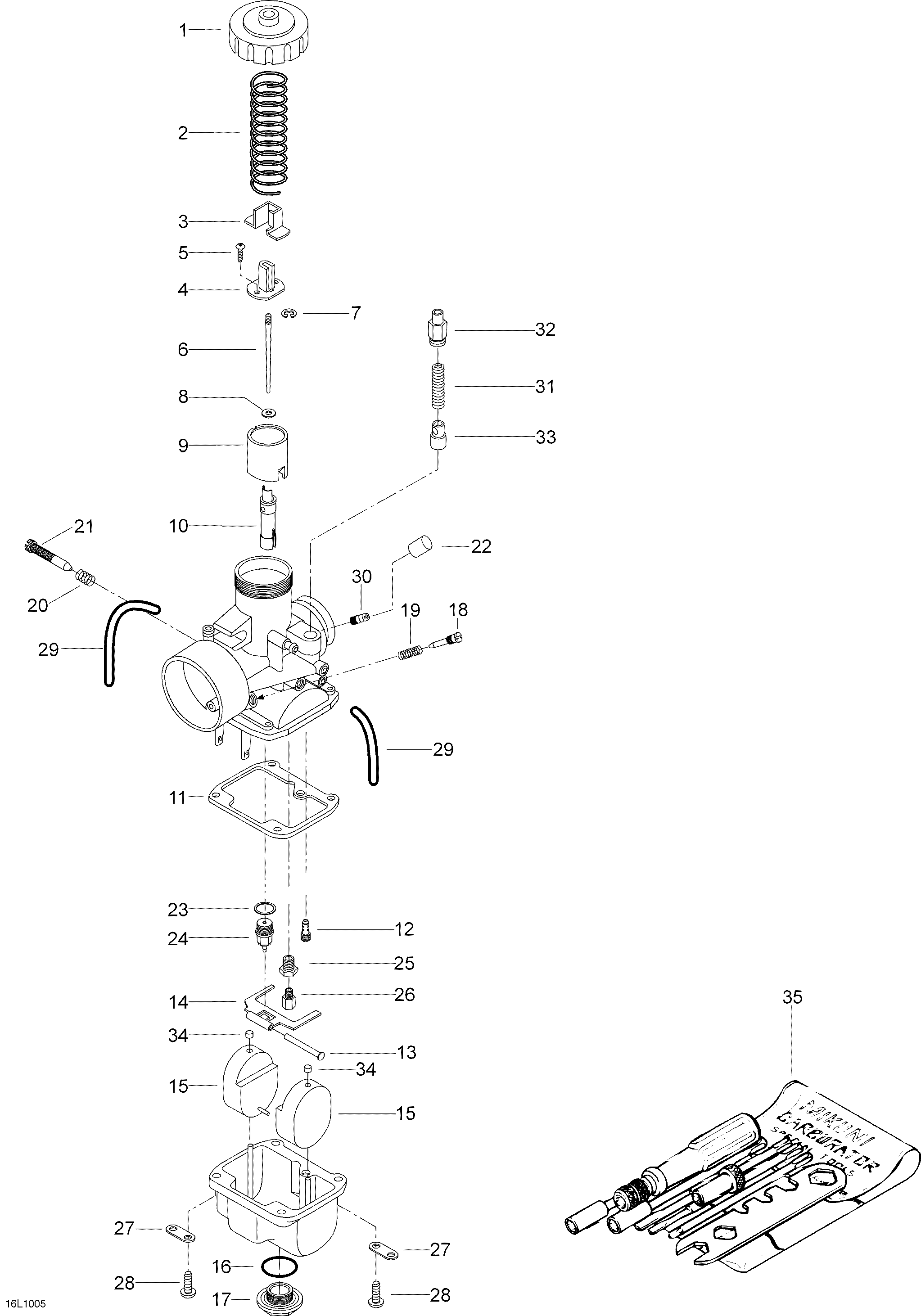 Схема узла: Carburetor