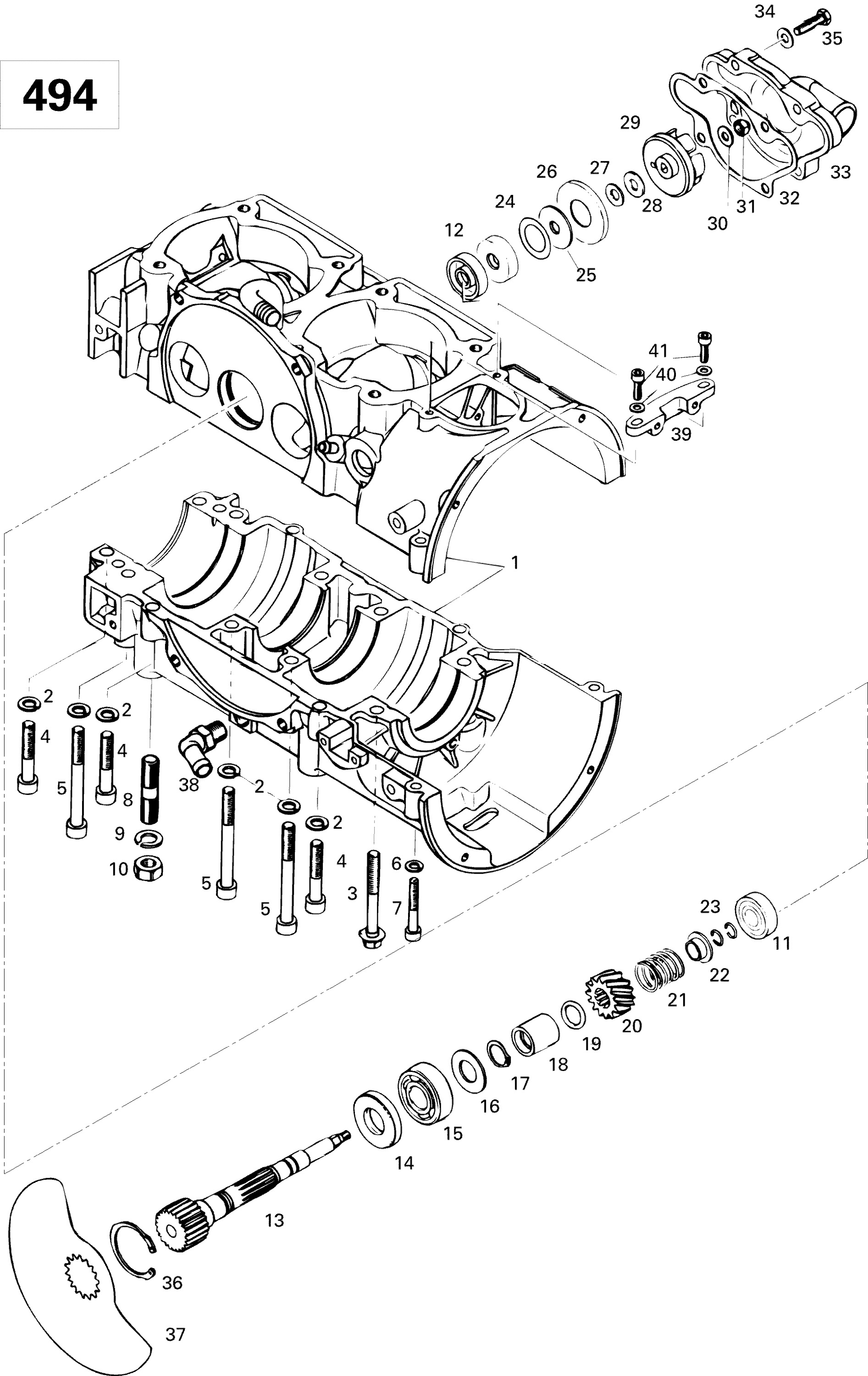 Crankcase (494)