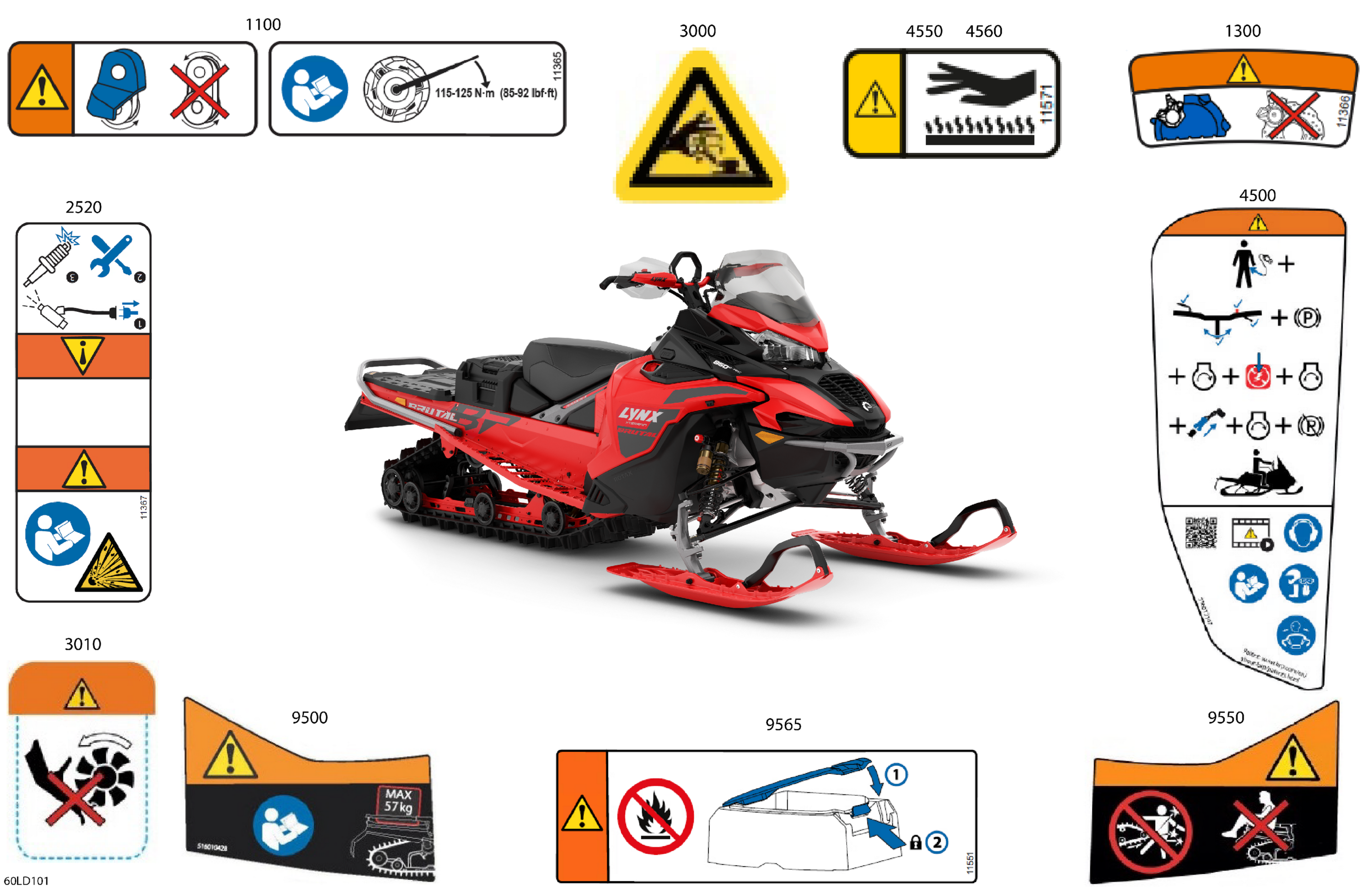 Body - Warning Decals