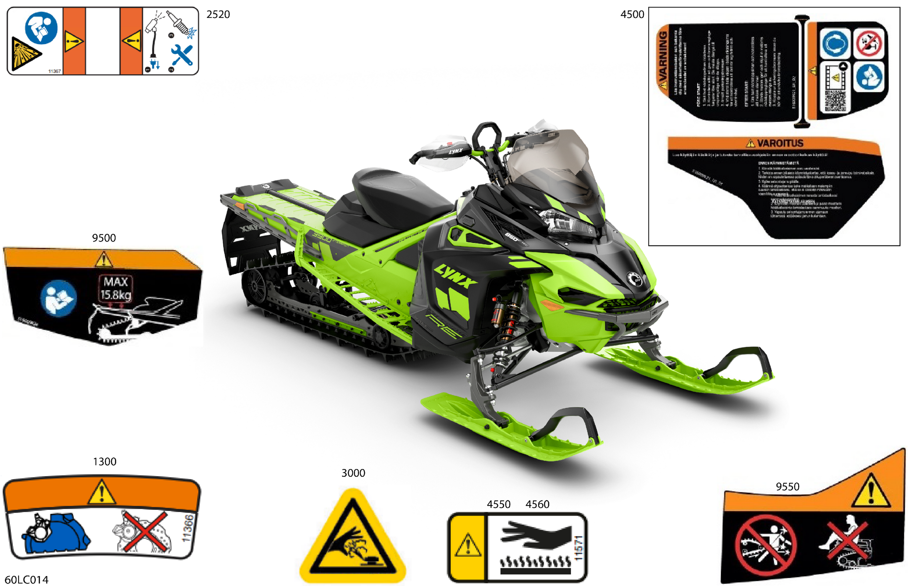Body - Warning Decals