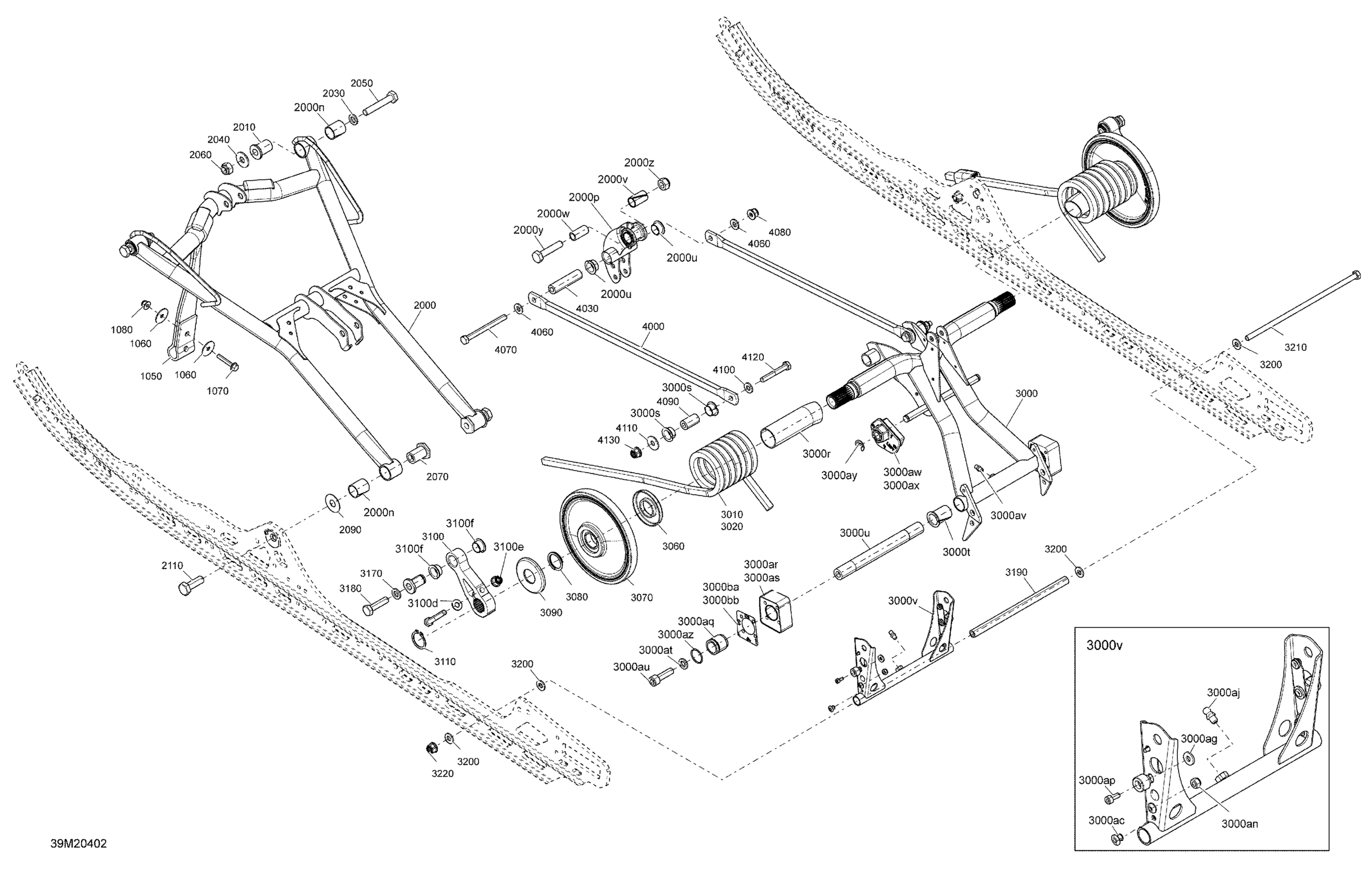 Suspension, Rear -  Upper Section