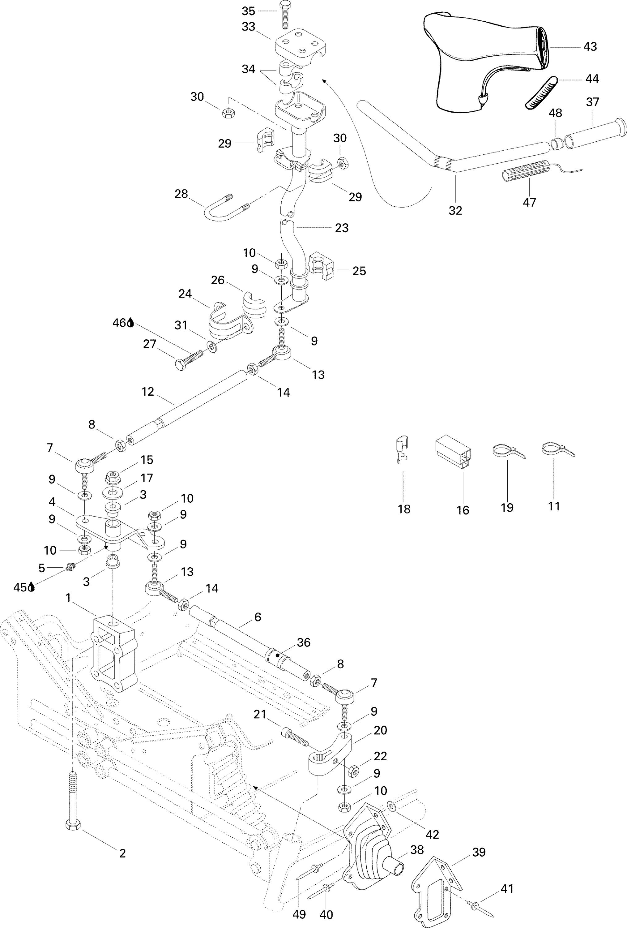 Схема узла: Steering System