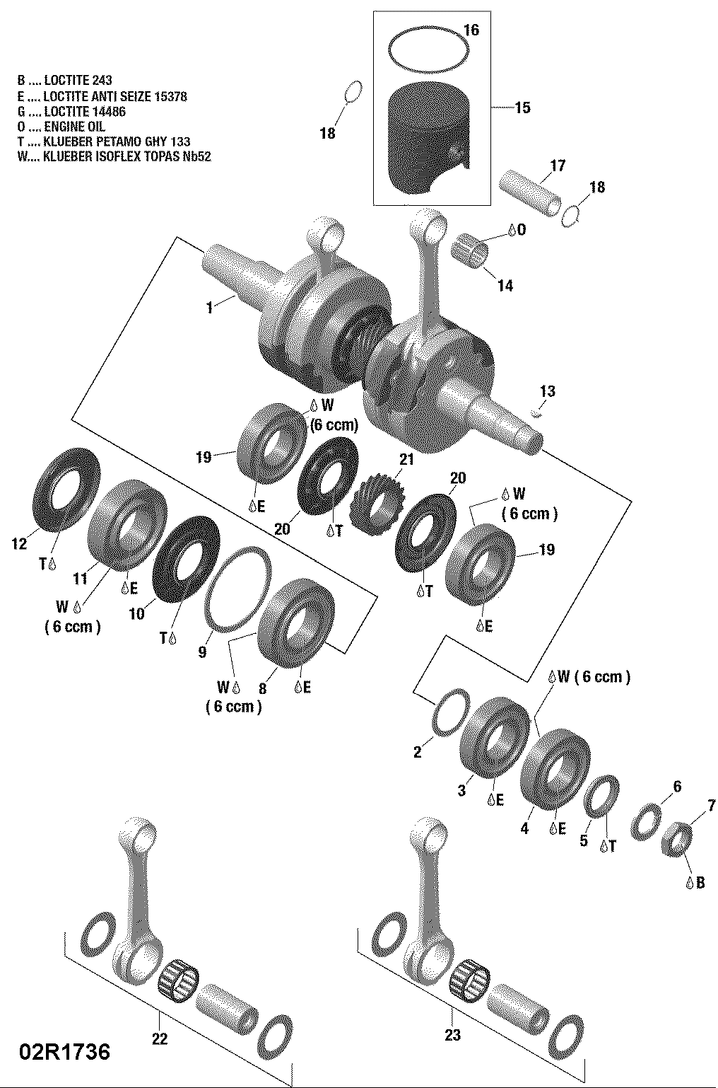Crankshaft and Pistons
