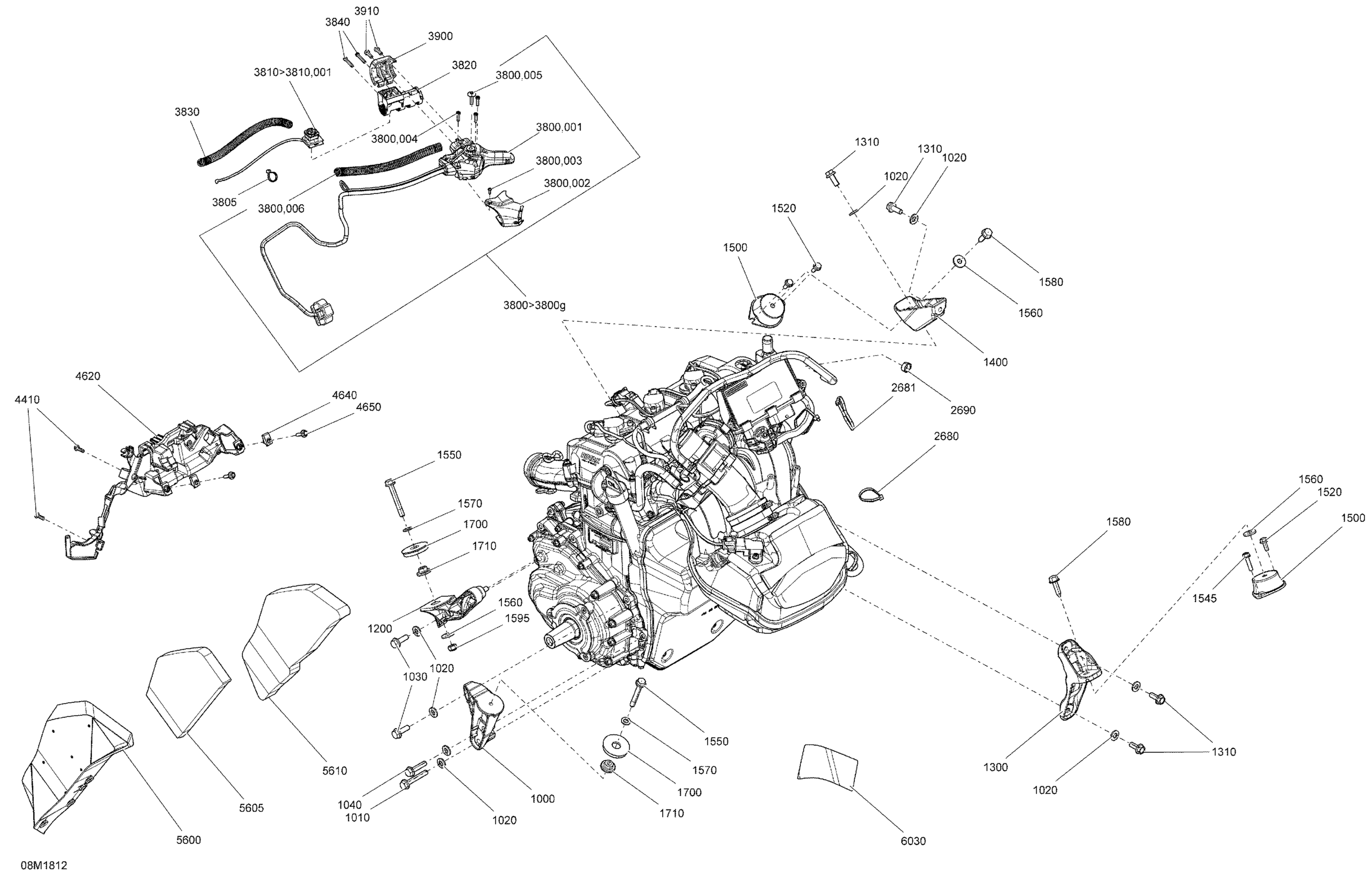 Схема узла: Engine 1200 4-TEC