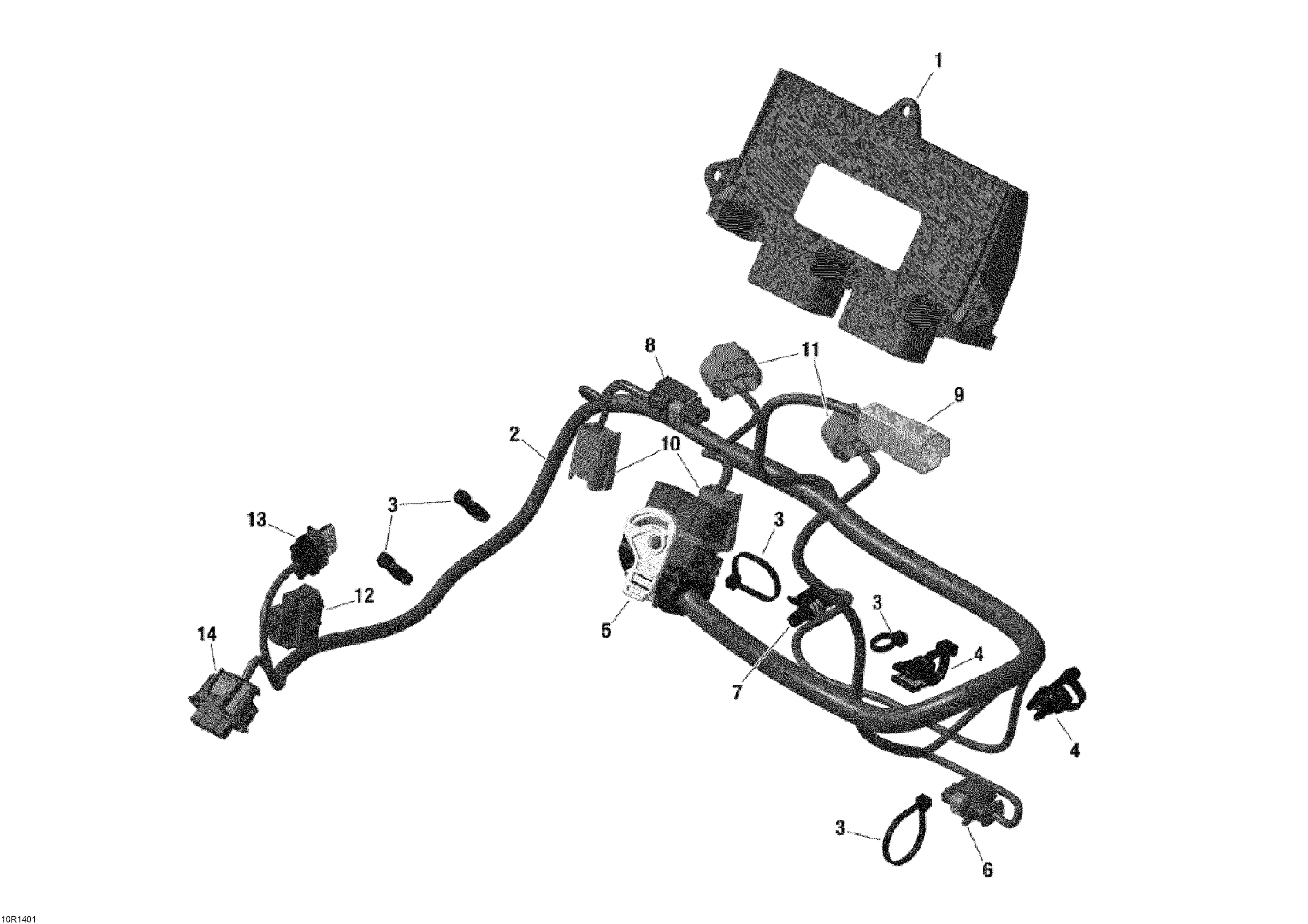 Engine Harness And Electronic Module