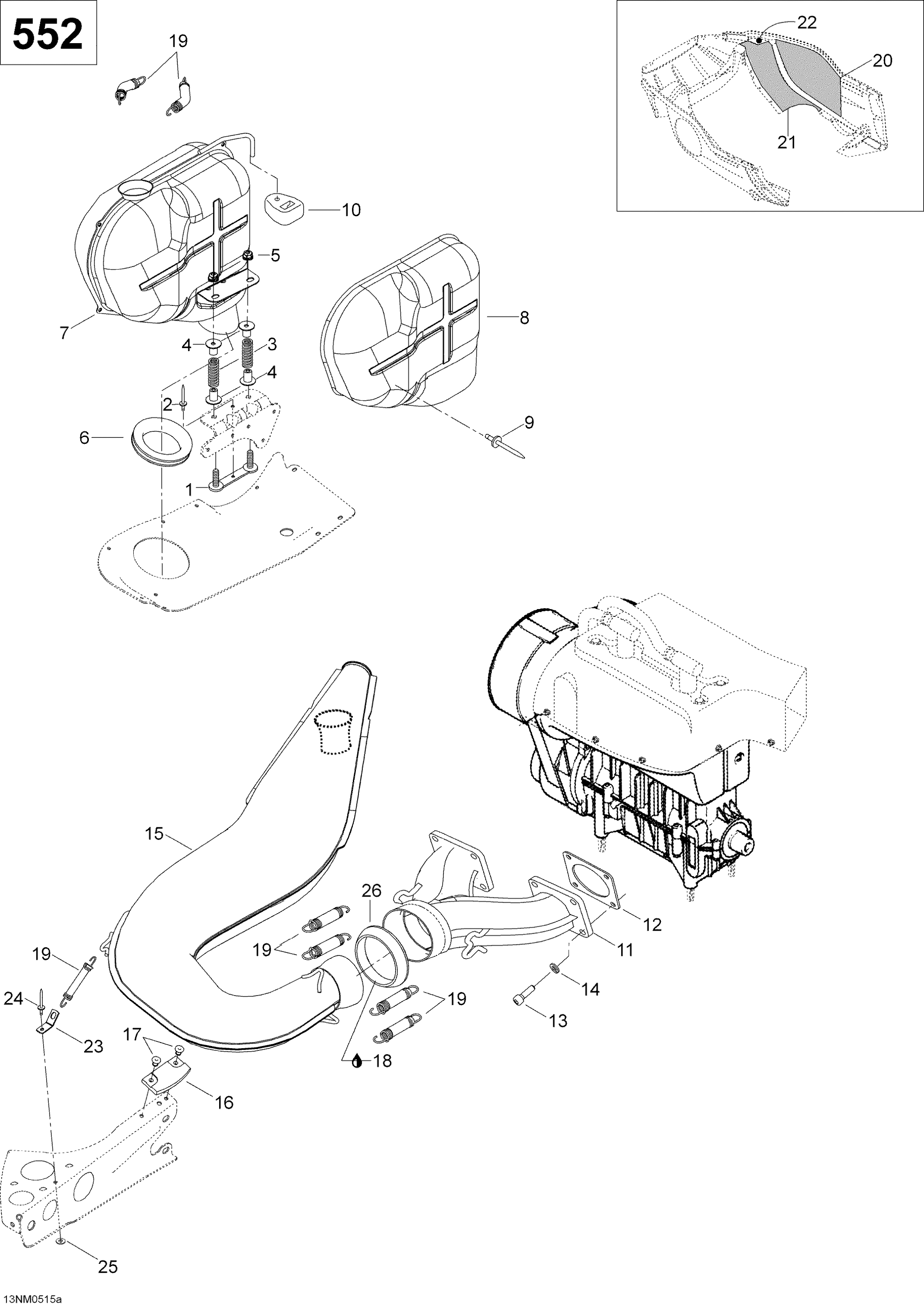Exhaust System, 552