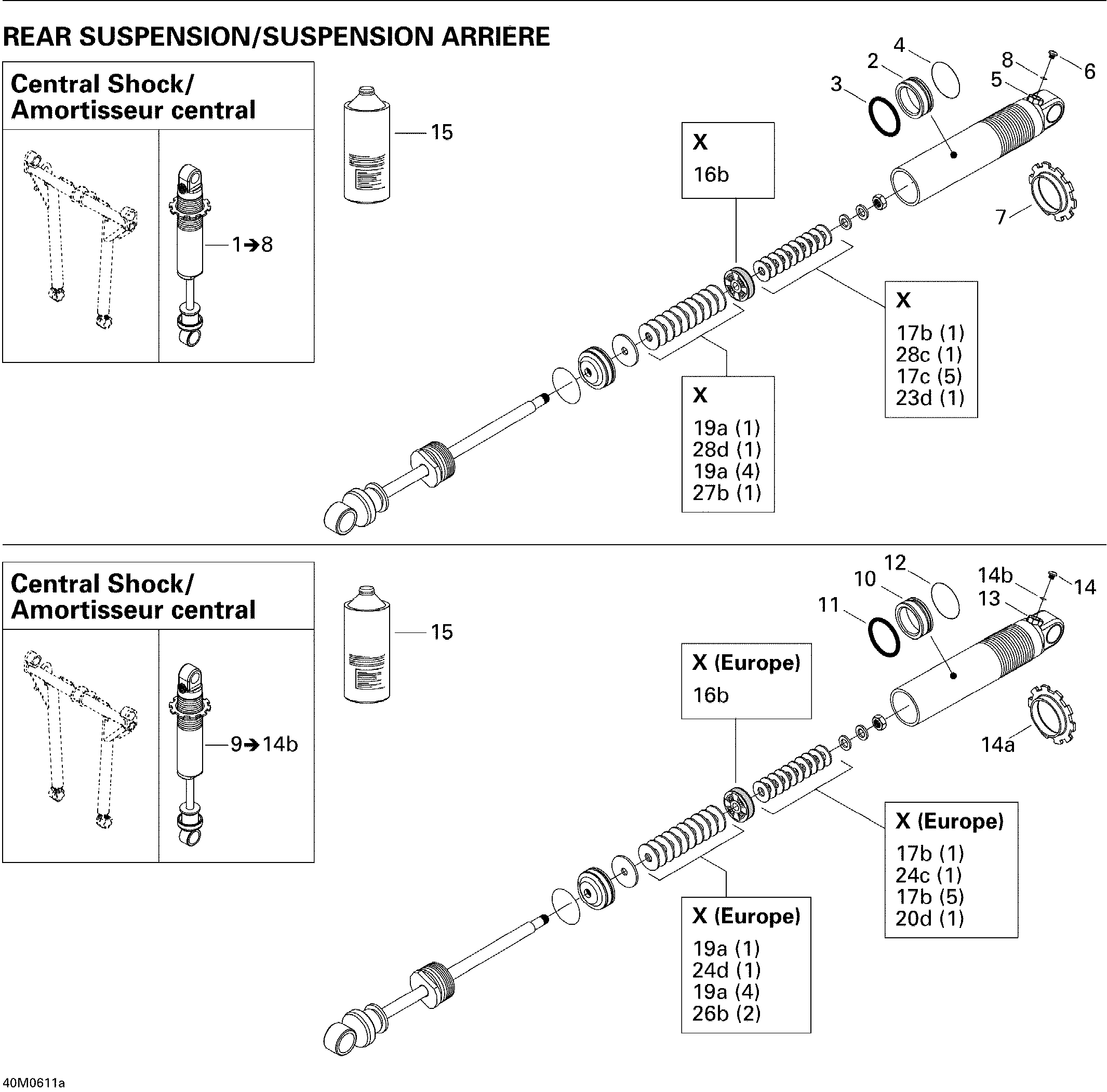 Take Apart Shock, Rear 1