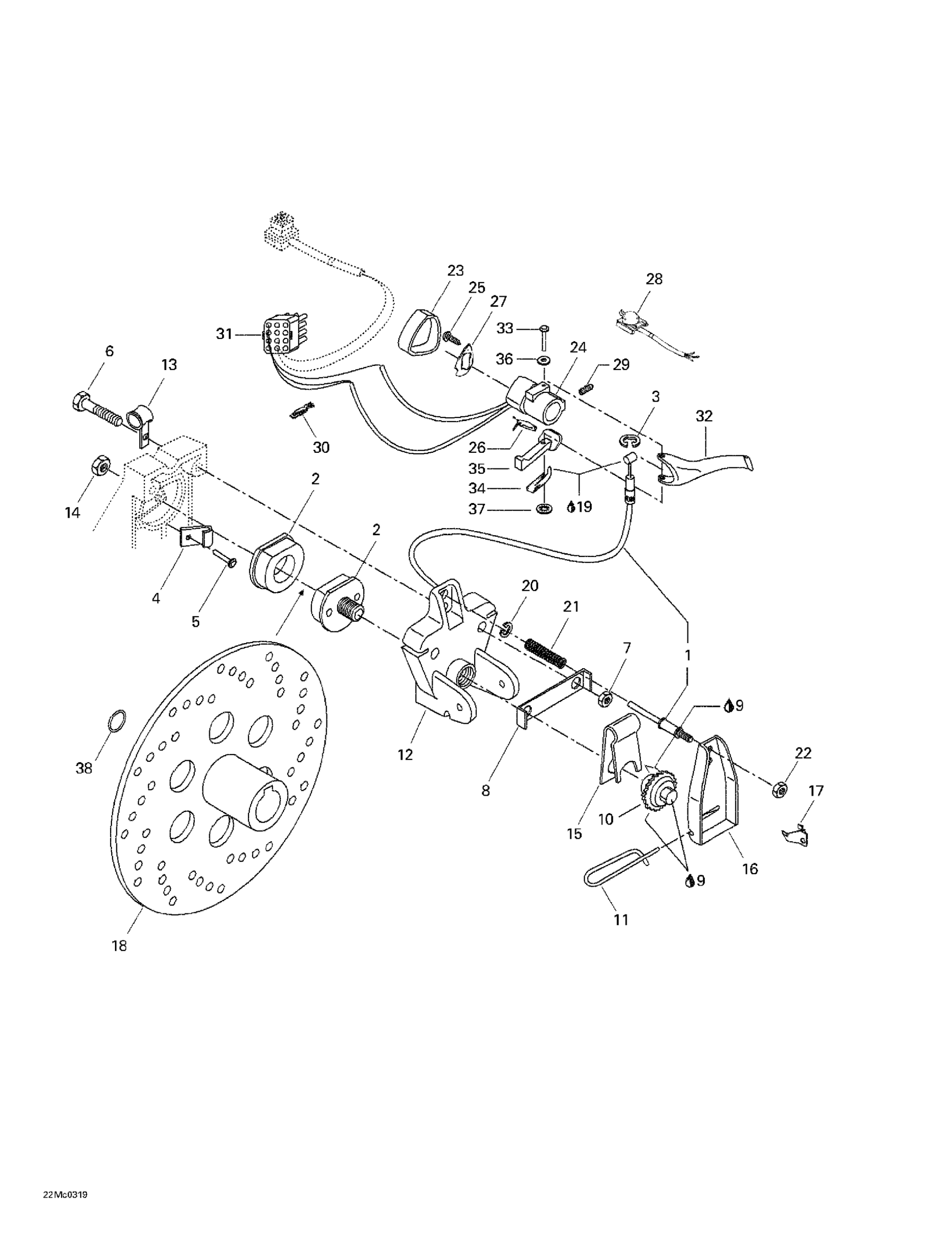 Hydraulic Brake And Belt Guard