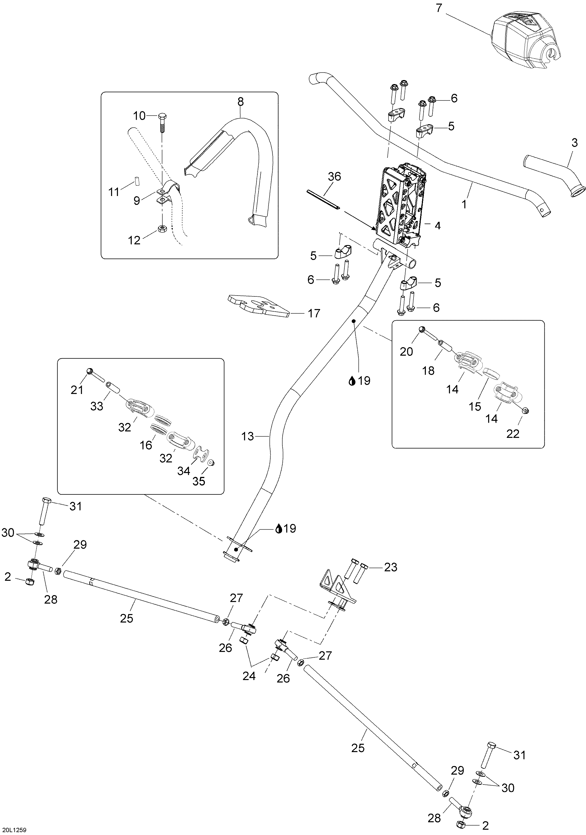Схема узла: Steering System