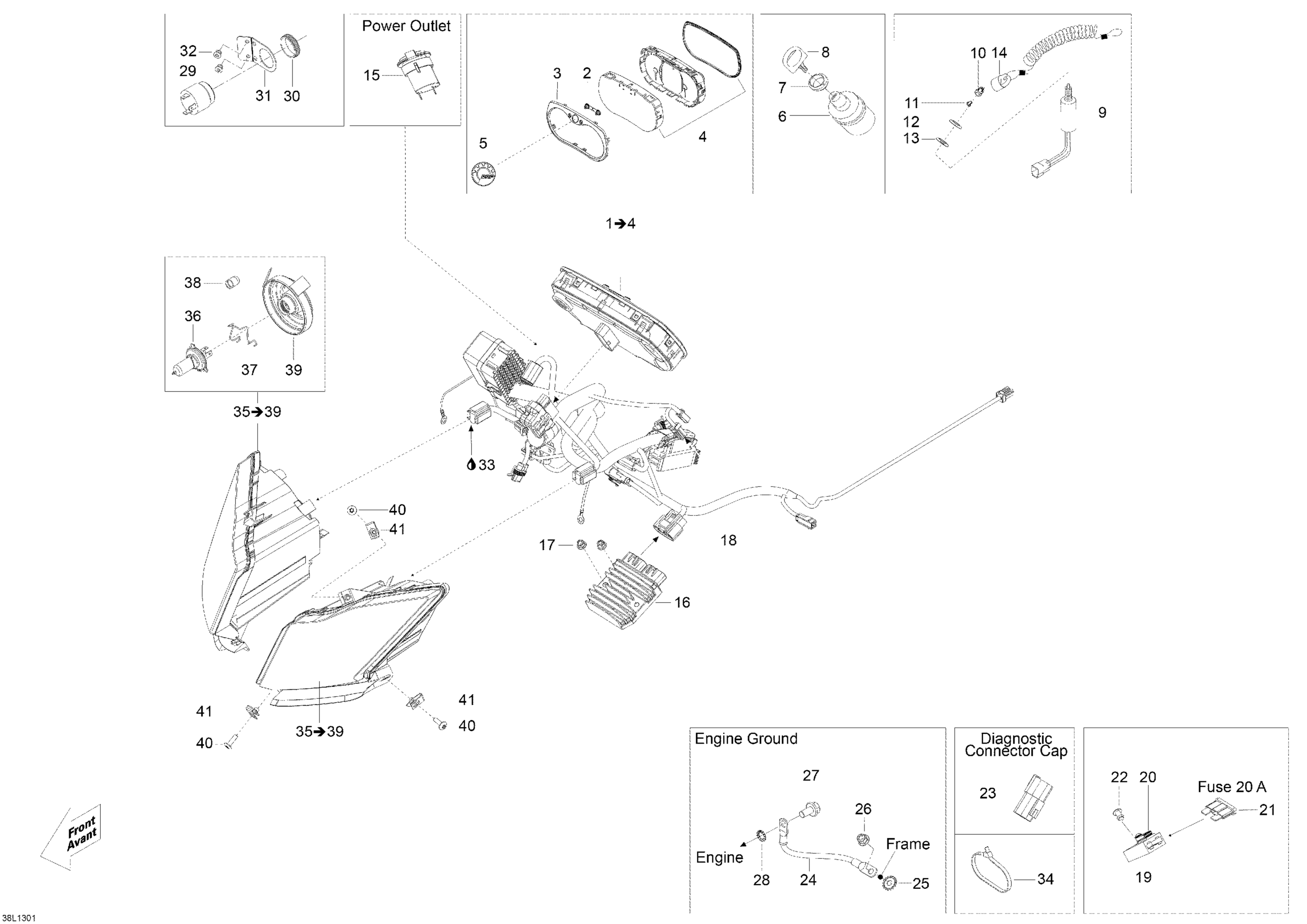 Схема узла: Electrical System