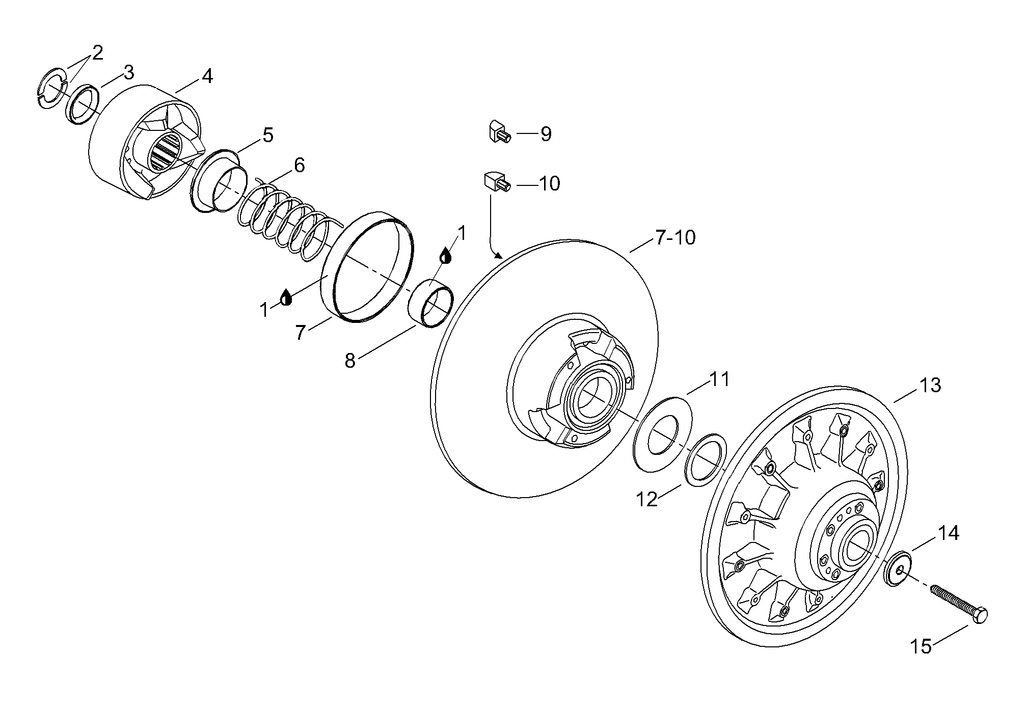 Driven Pulley