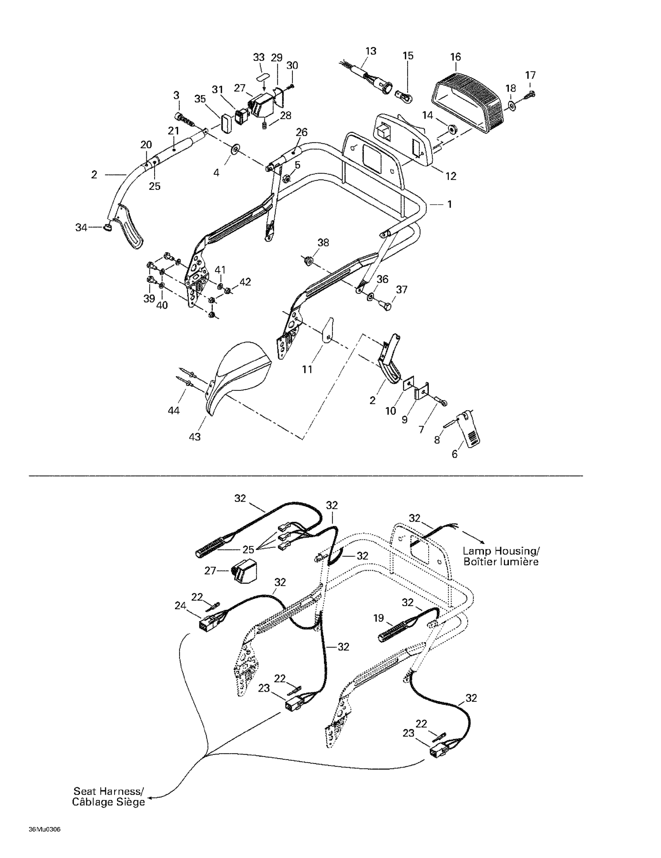 Luggage Rack (Grand Touring V-1000)