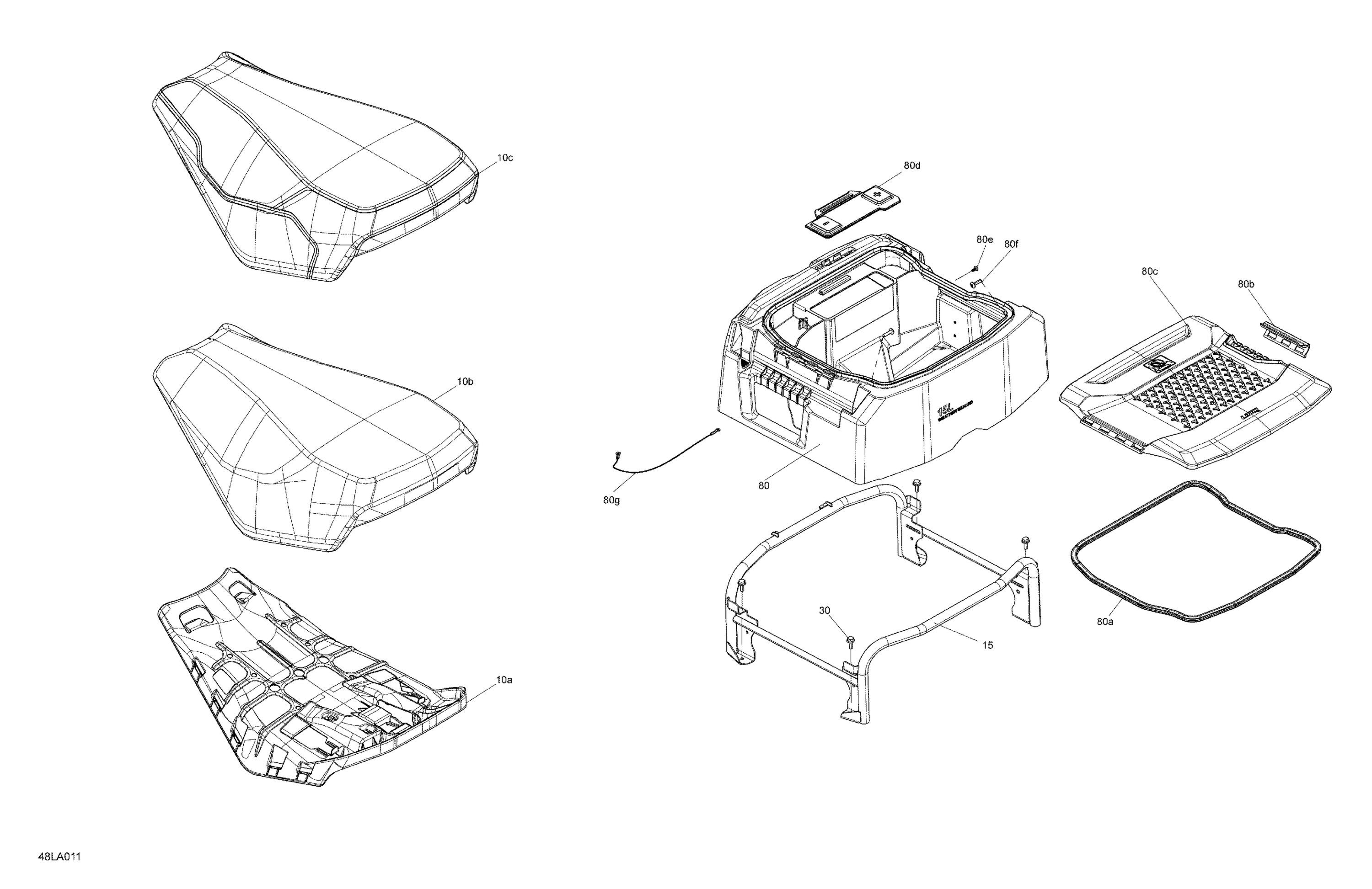 Схема узла: Body - Seat