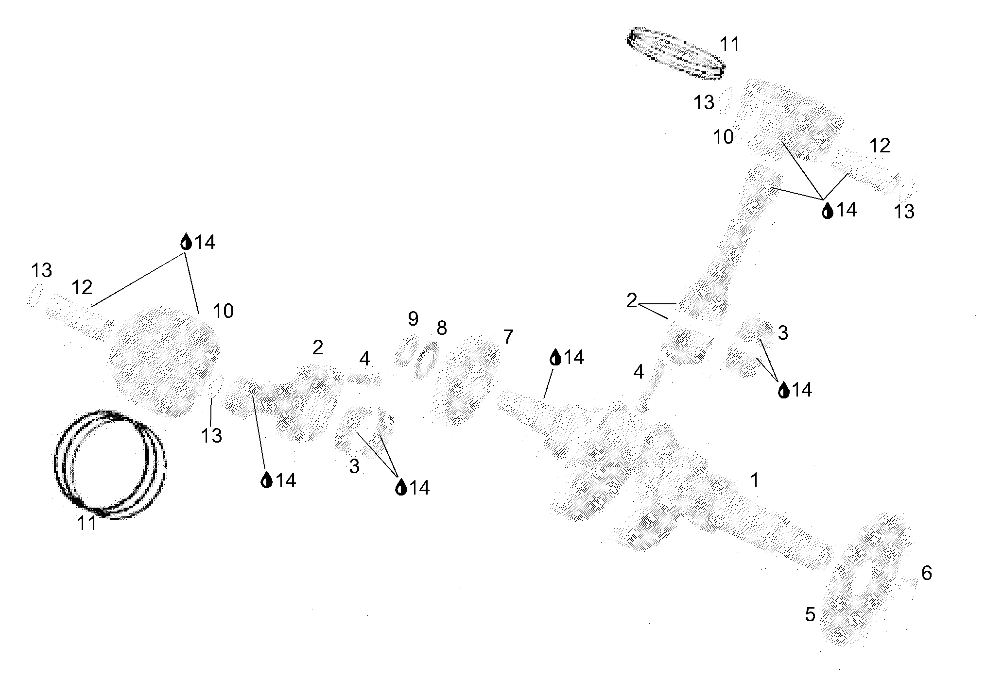 Схема узла: Crankshaft Assy