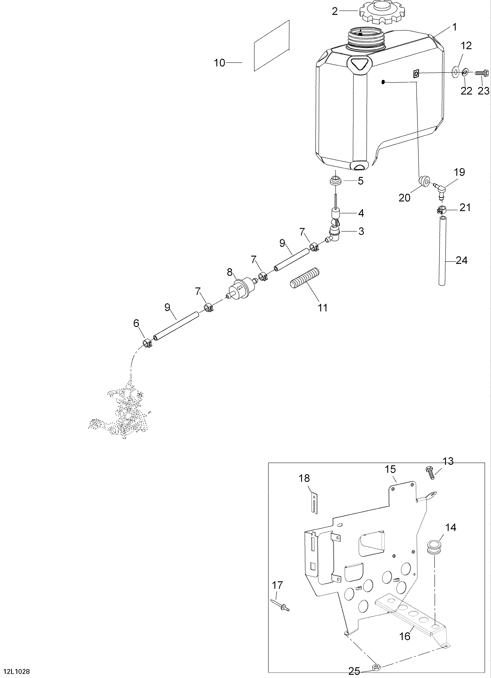 Схема узла: Oil System WT 600