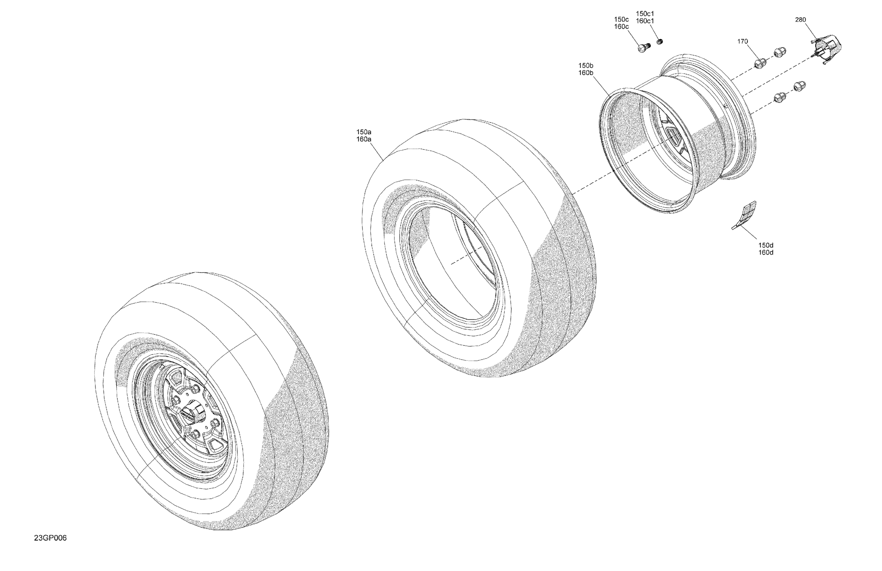 Drive - Rear Wheels - STD - Except