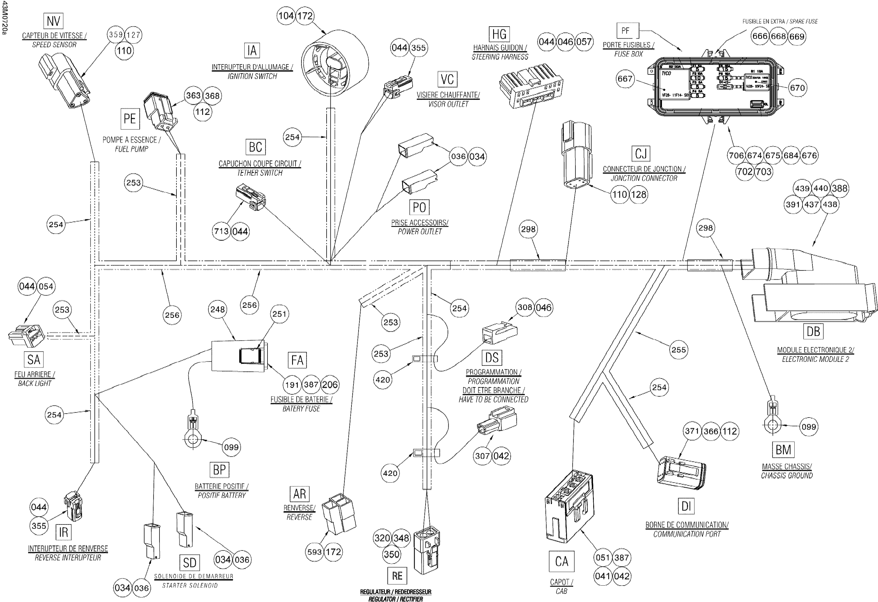 Схема узла: Electrical Harness